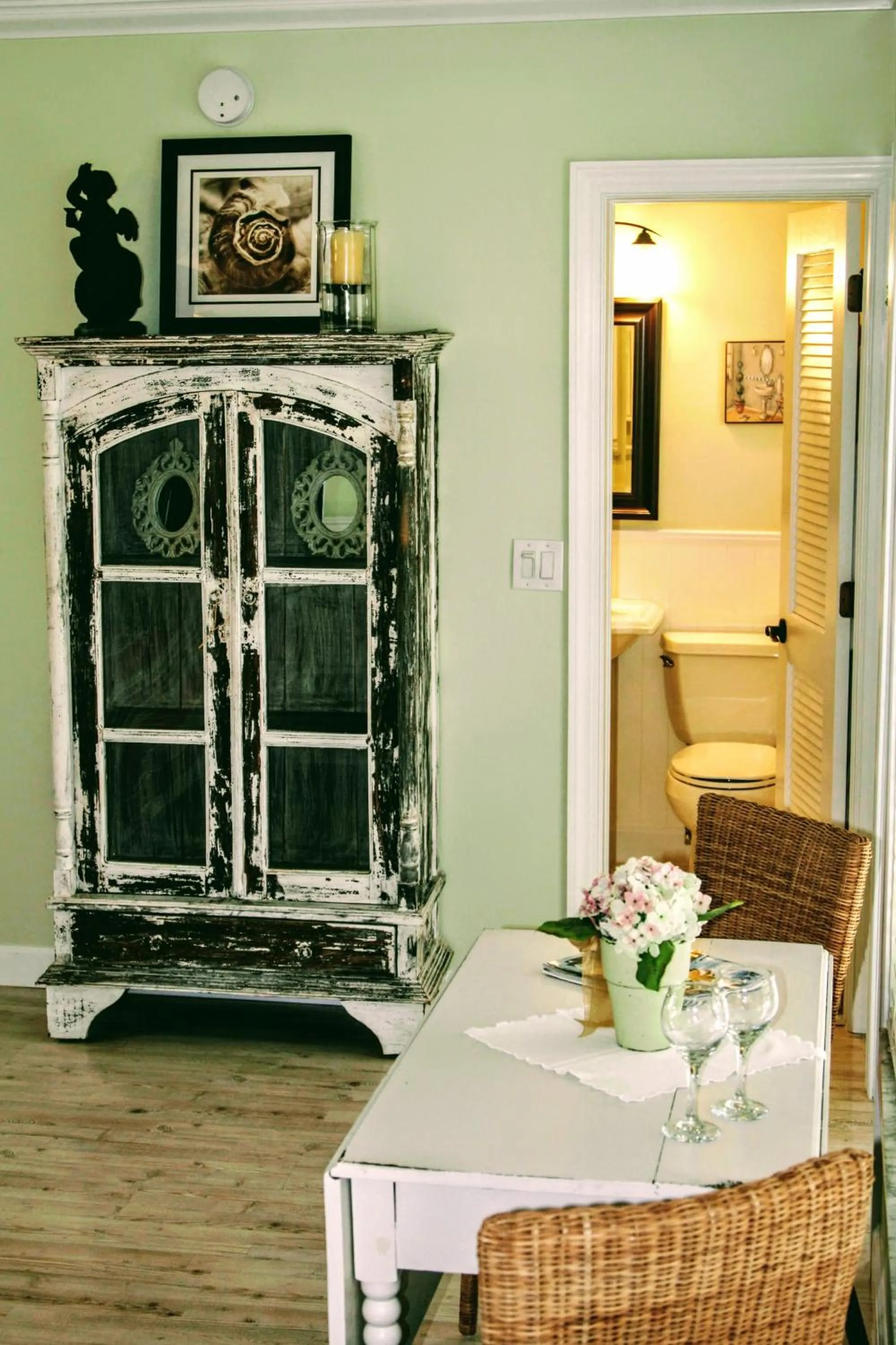 Seating area in Villa Venezia