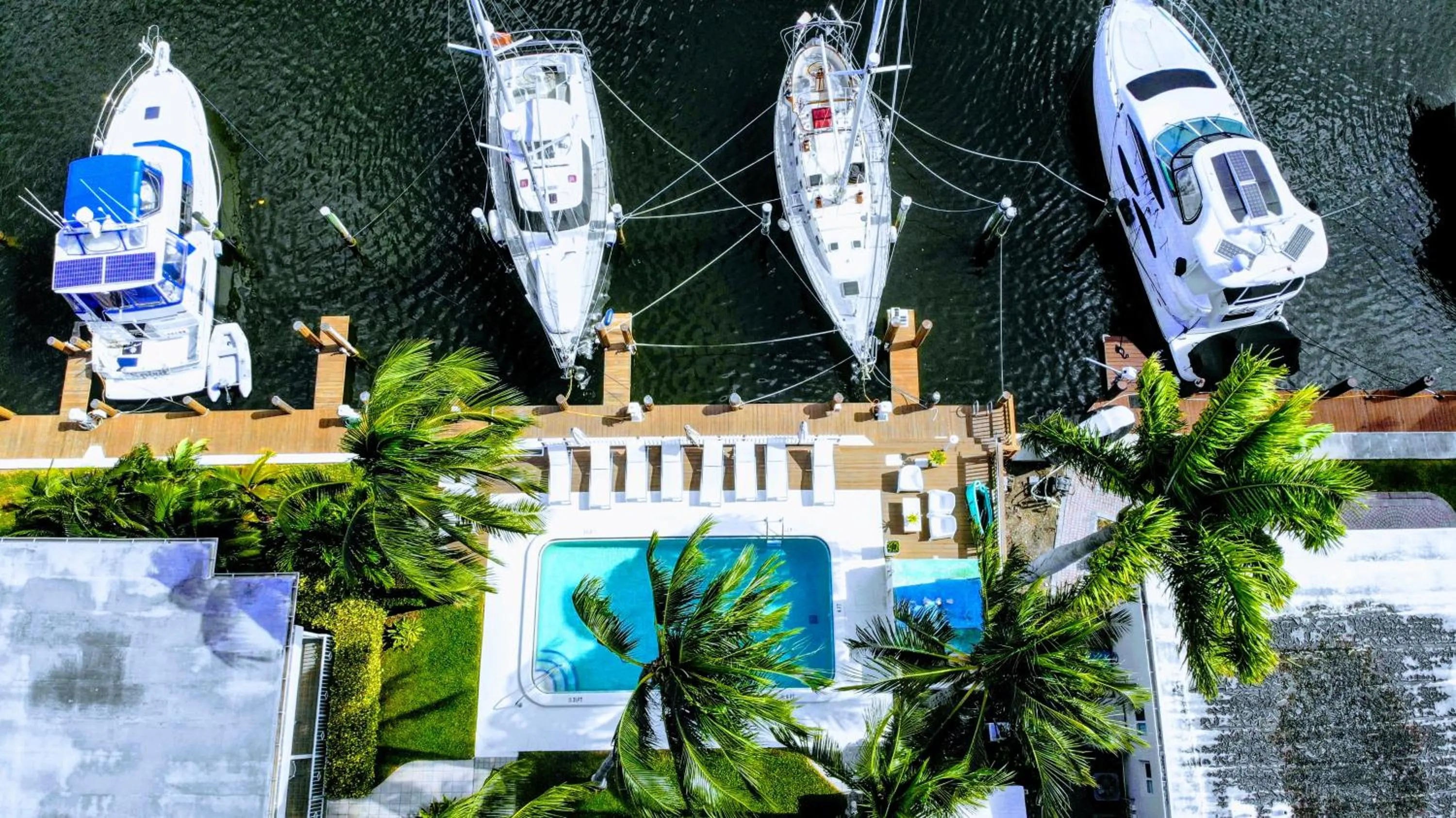 Bird's eye view in Villa Venezia