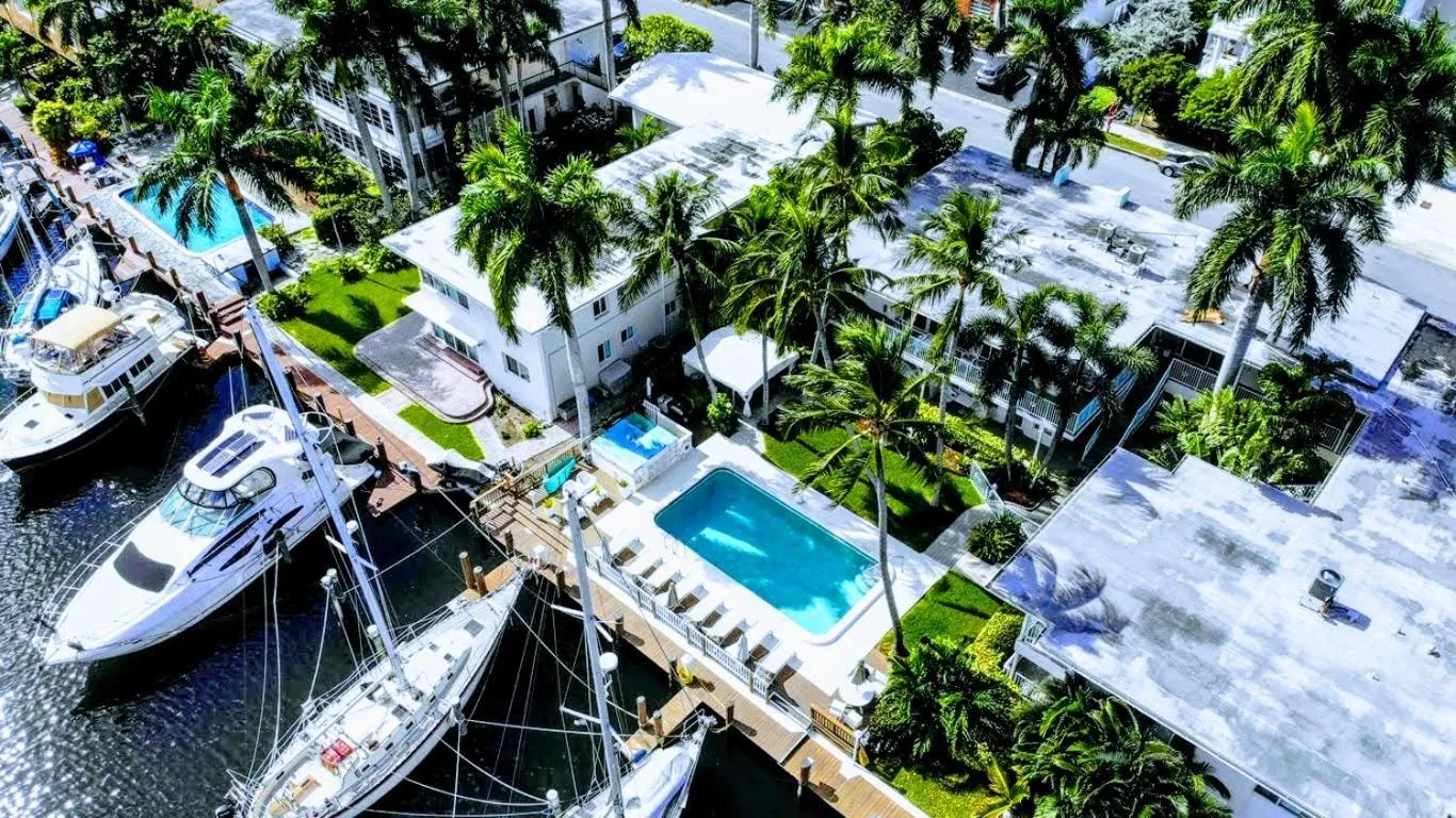 Bird's eye view in Villa Venezia