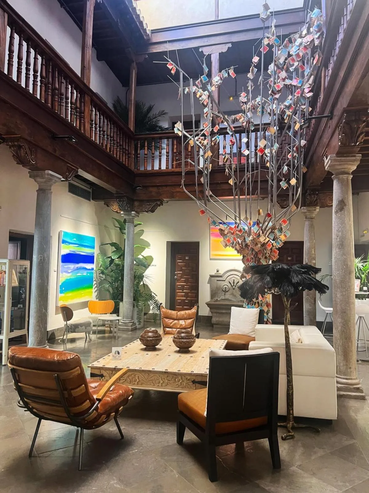 Living room in Gar Anat Hotel Boutique