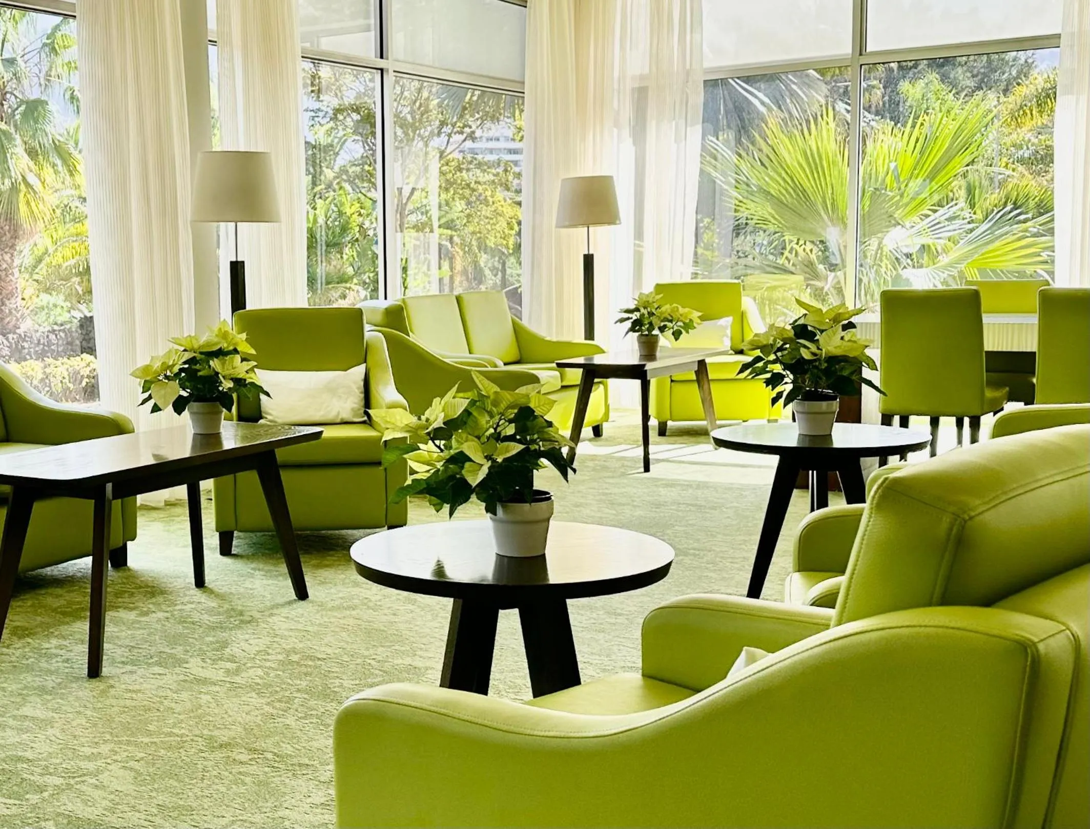 Living room in Hotel Tigaiga