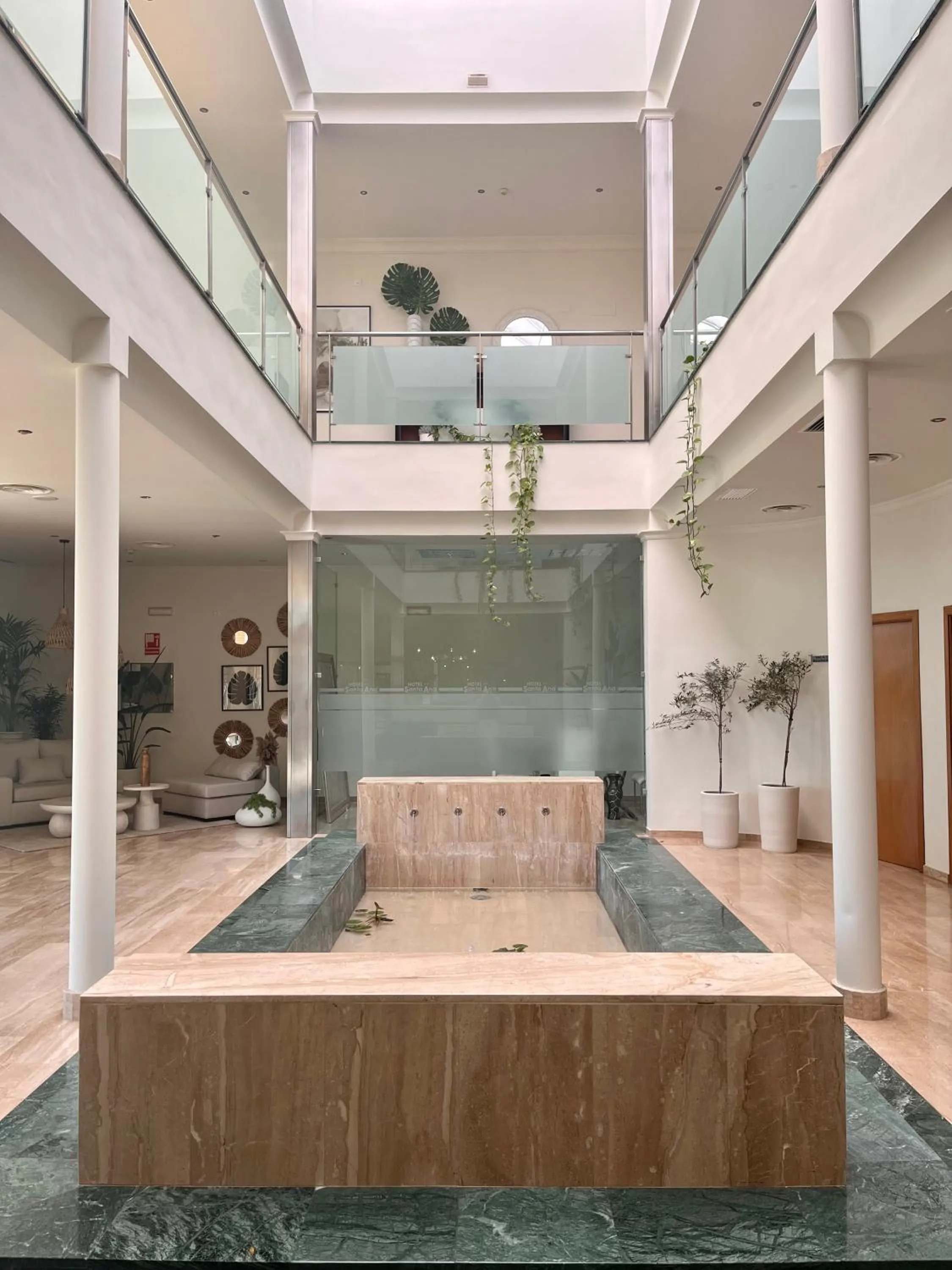 Lobby or reception in Hotel Santa Ana