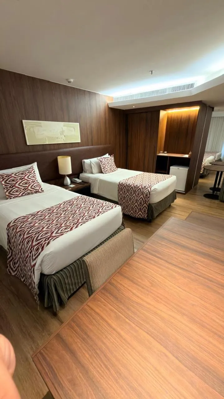 Bed in Grand Bittar Hotel