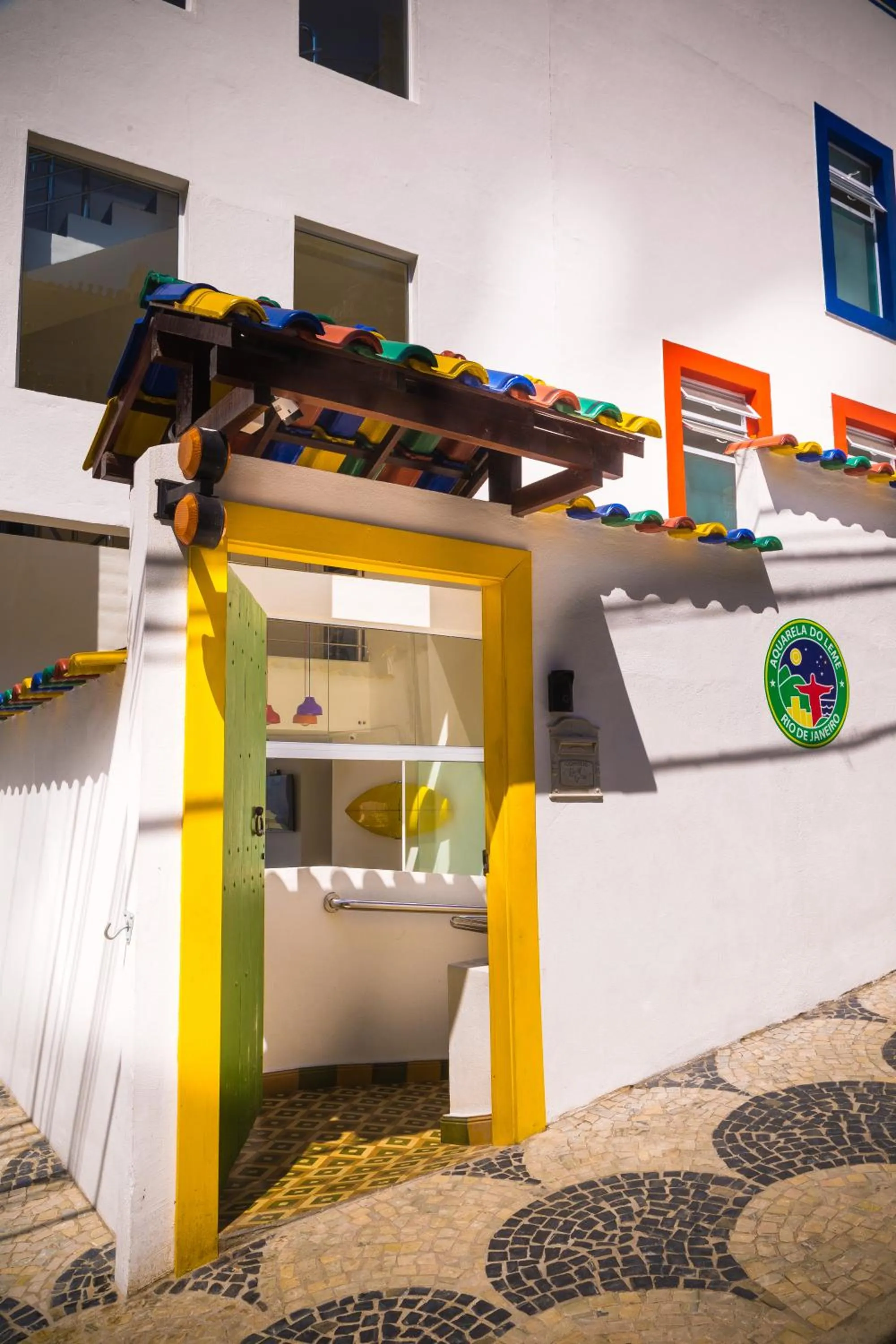Facade/entrance in Aquarela do Leme