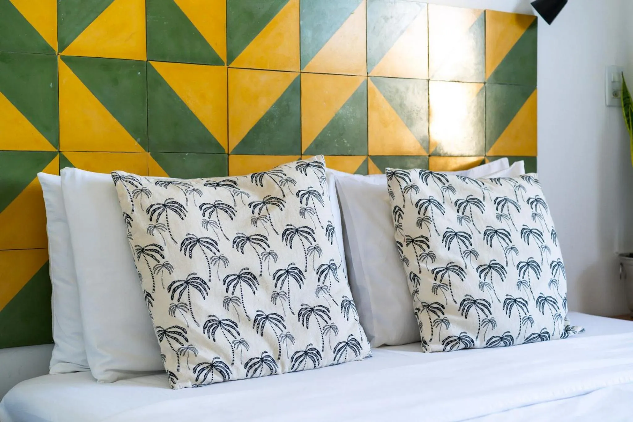 Decorative detail, Bed in Aquarela do Leme