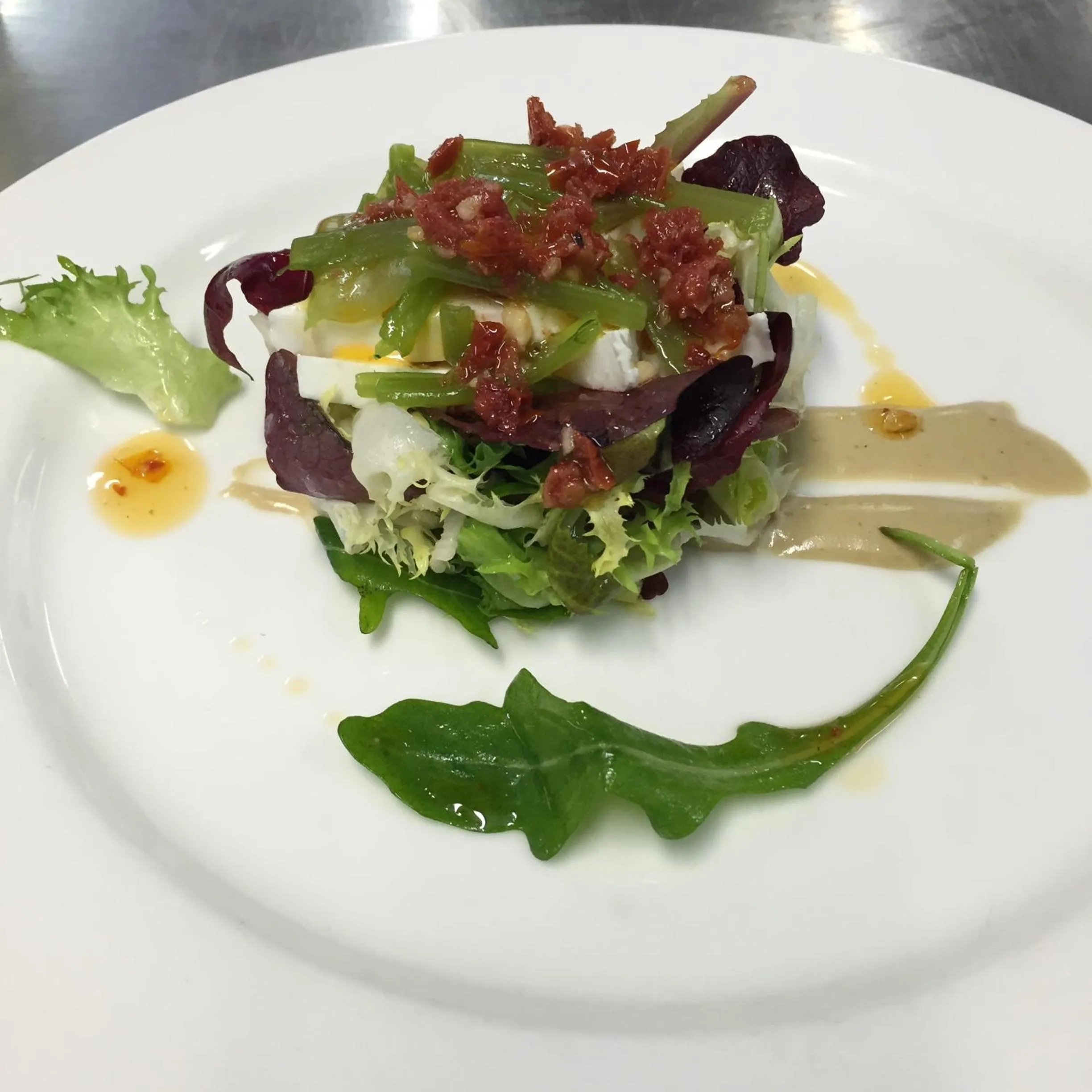 Food close-up in Gran Hotel Ciudad de Barbastro