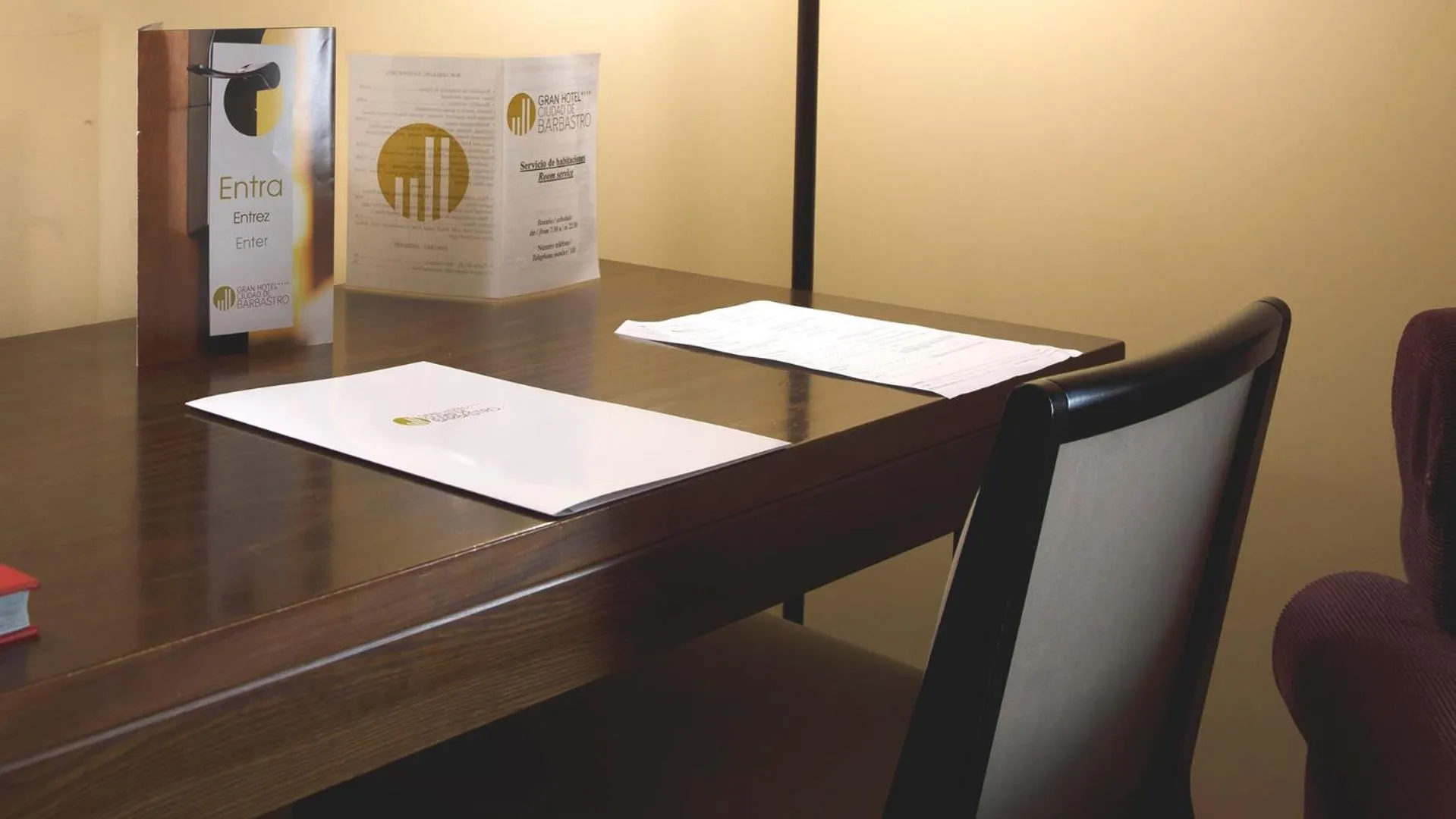 Decorative detail in Gran Hotel Ciudad de Barbastro