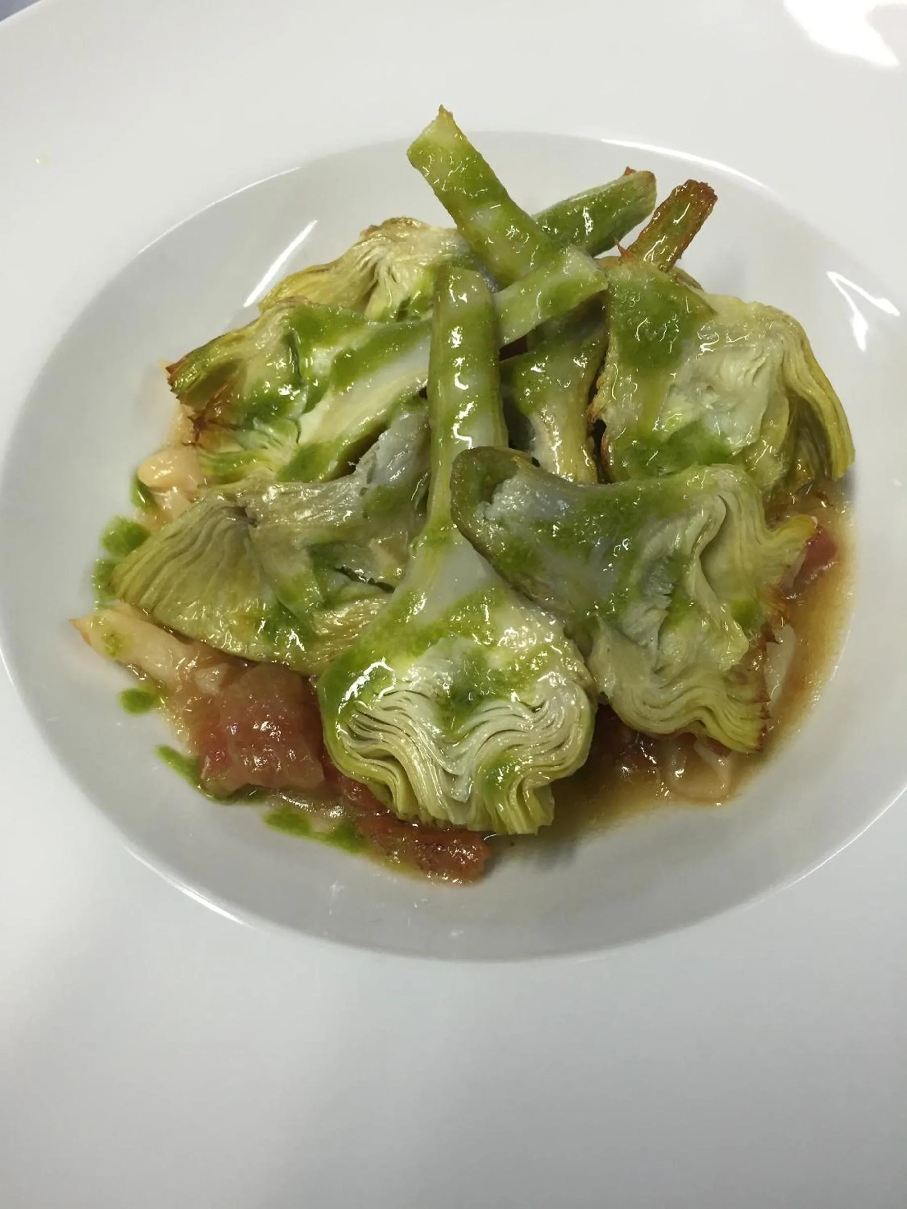 Food close-up in Gran Hotel Ciudad de Barbastro