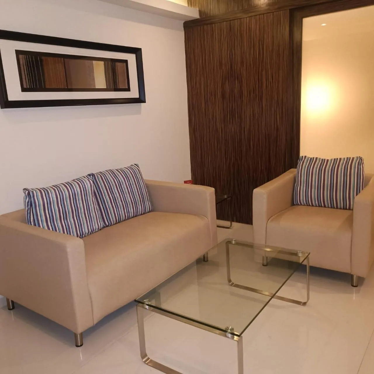 Seating area in Royal Park Kakinada