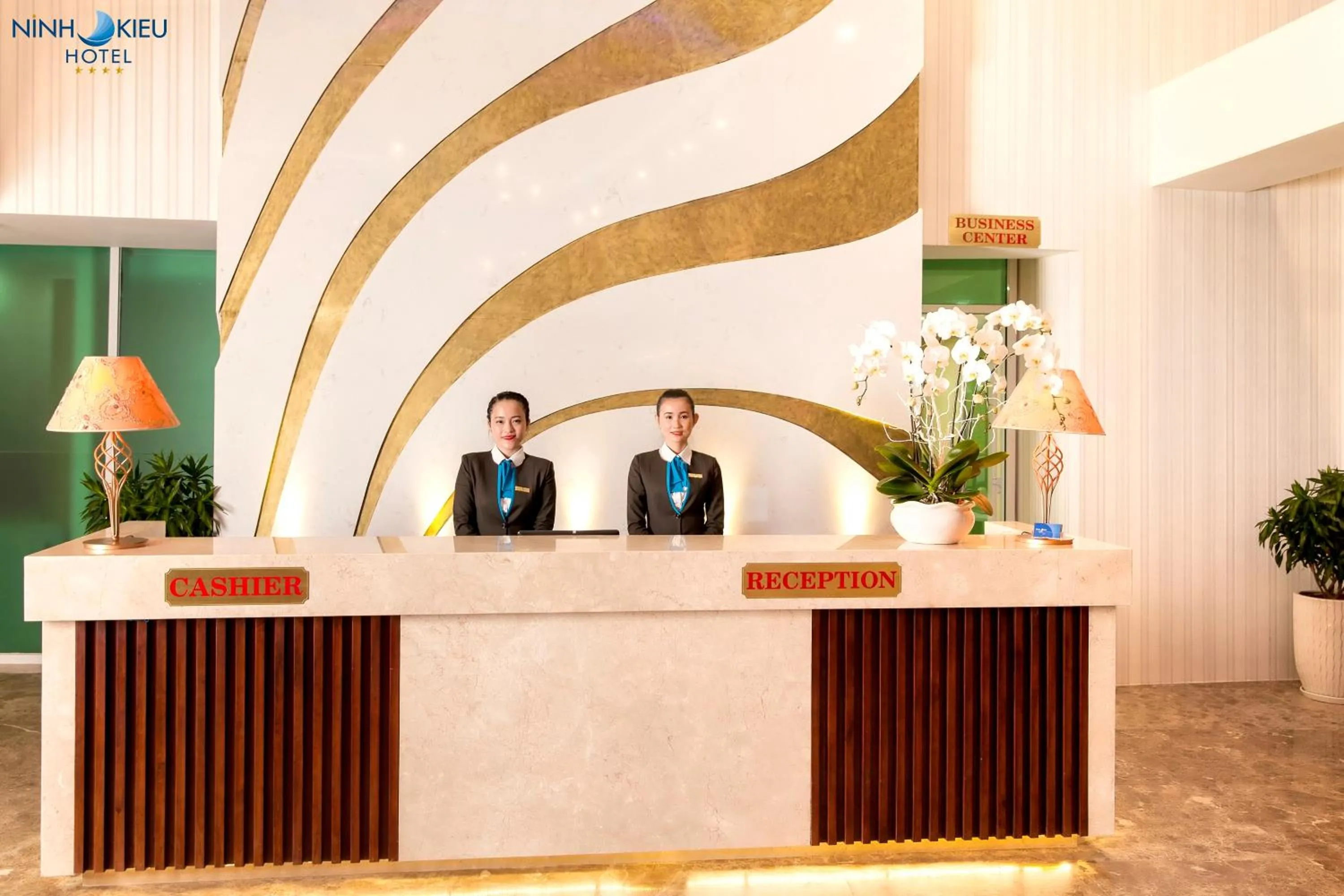 Lobby or reception in Ninh Kieu Riverside Hotel