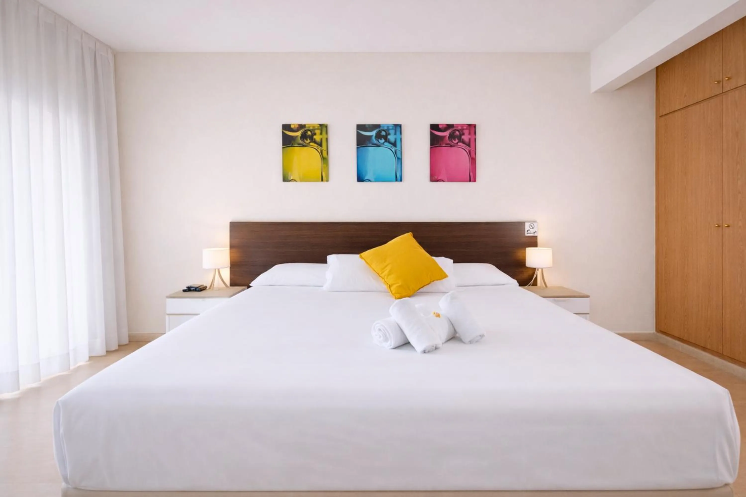 Bed in Adia Hotel Cunit Playa