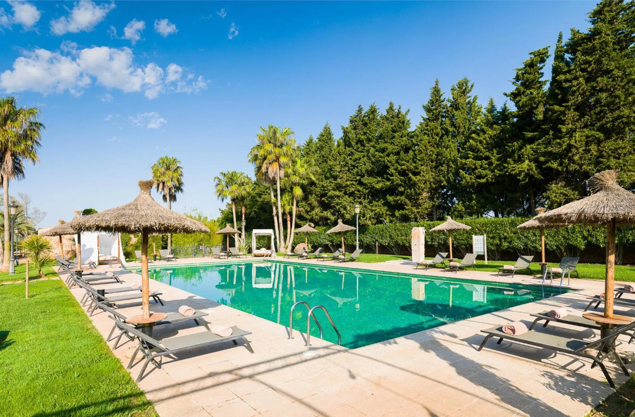 Swimming pool in Sa Bassa Rotja Ecoturisme