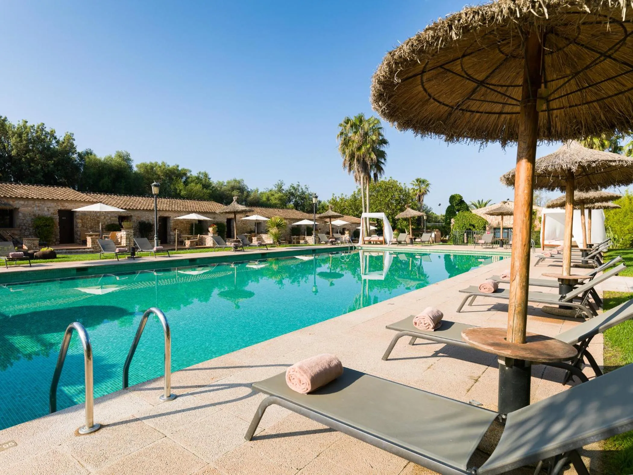 Swimming pool in Sa Bassa Rotja Ecoturisme