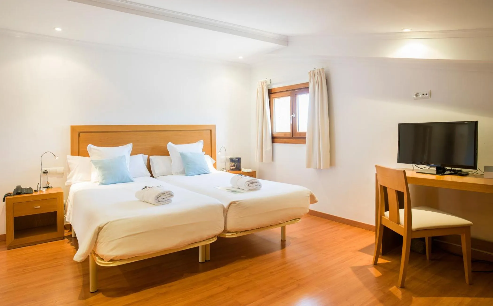 Bedroom, Bed in Sa Bassa Rotja Ecoturisme