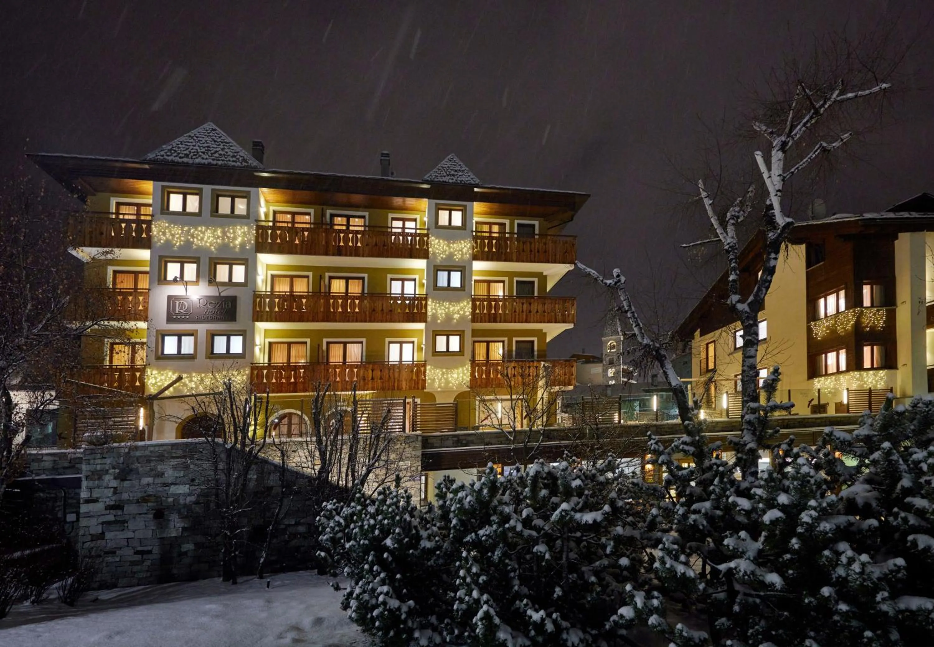 Property building in Hotel Rezia