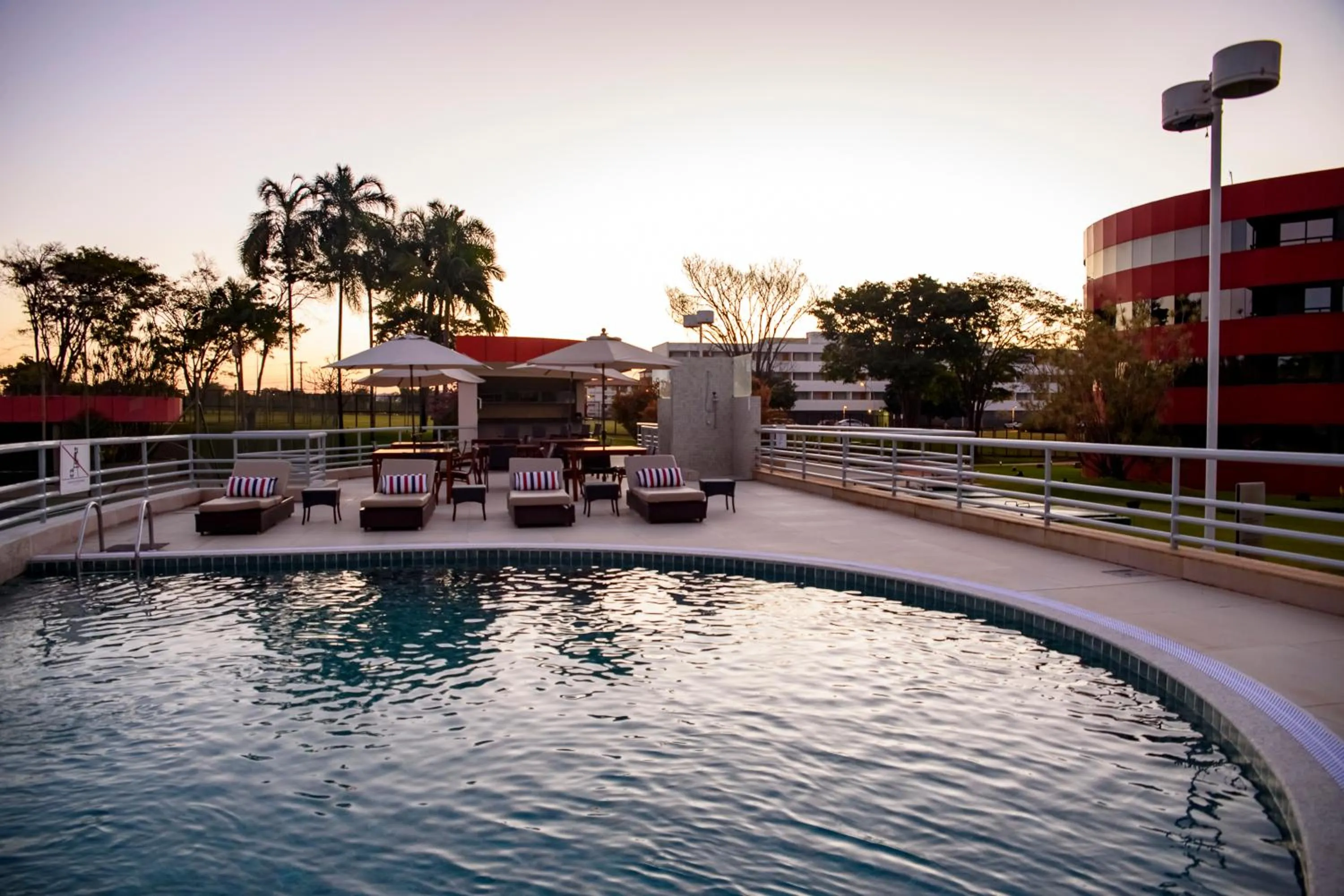 Swimming pool in Golden Tulip Brasília Alvorada