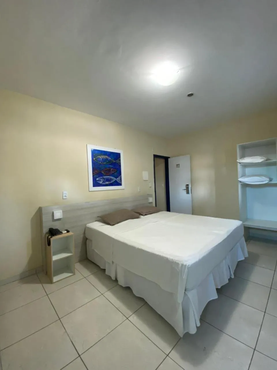 Bed in Hotel Areia de Ouro