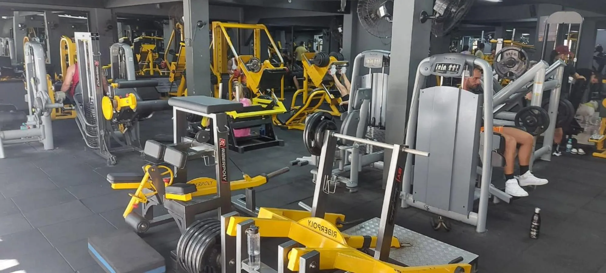 Fitness centre/facilities in Hotel Plaza Camboriú