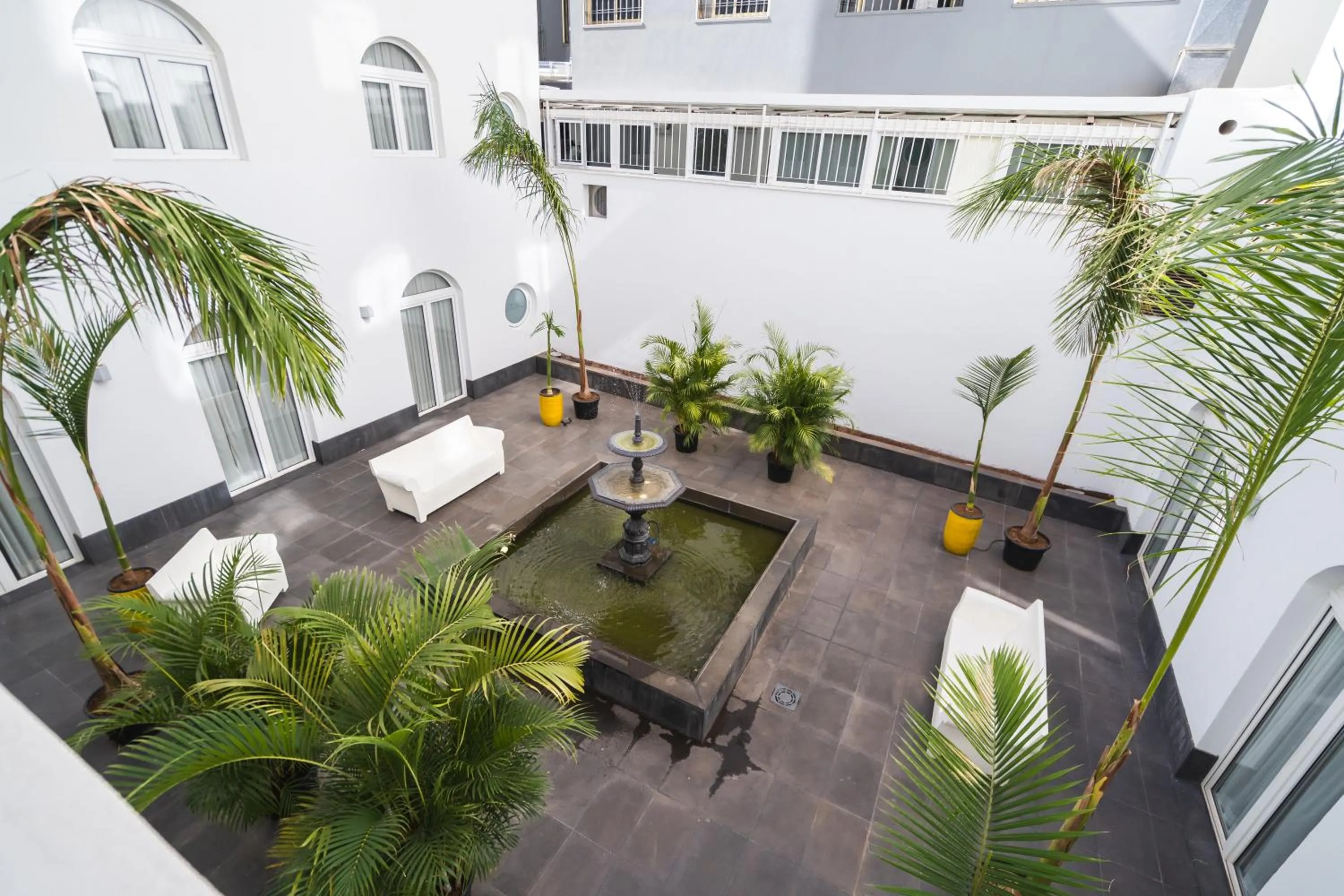 Patio in Hotel Taburiente S.C.Tenerife
