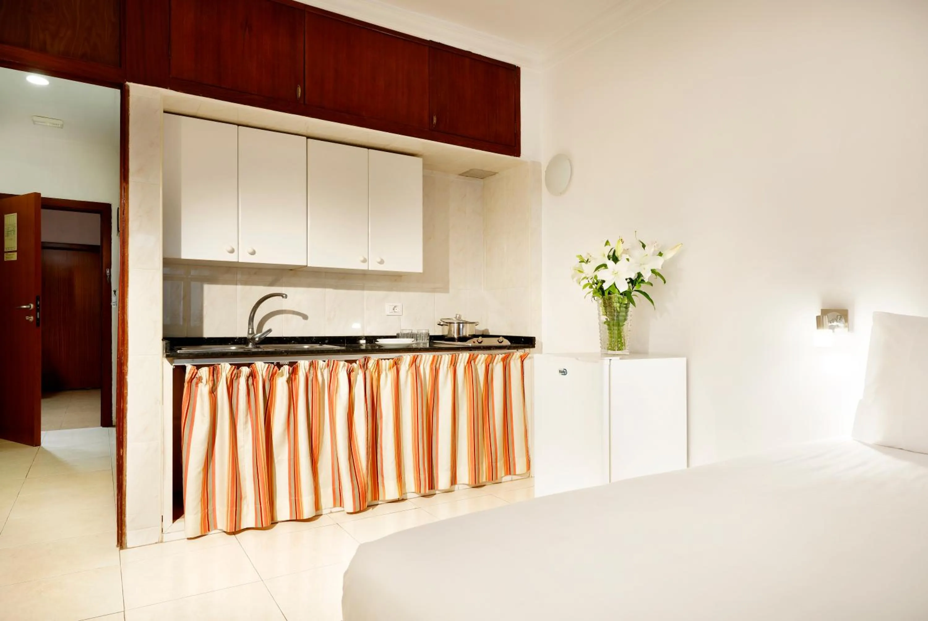 Kitchen or kitchenette, Bed in Crisol Faycán