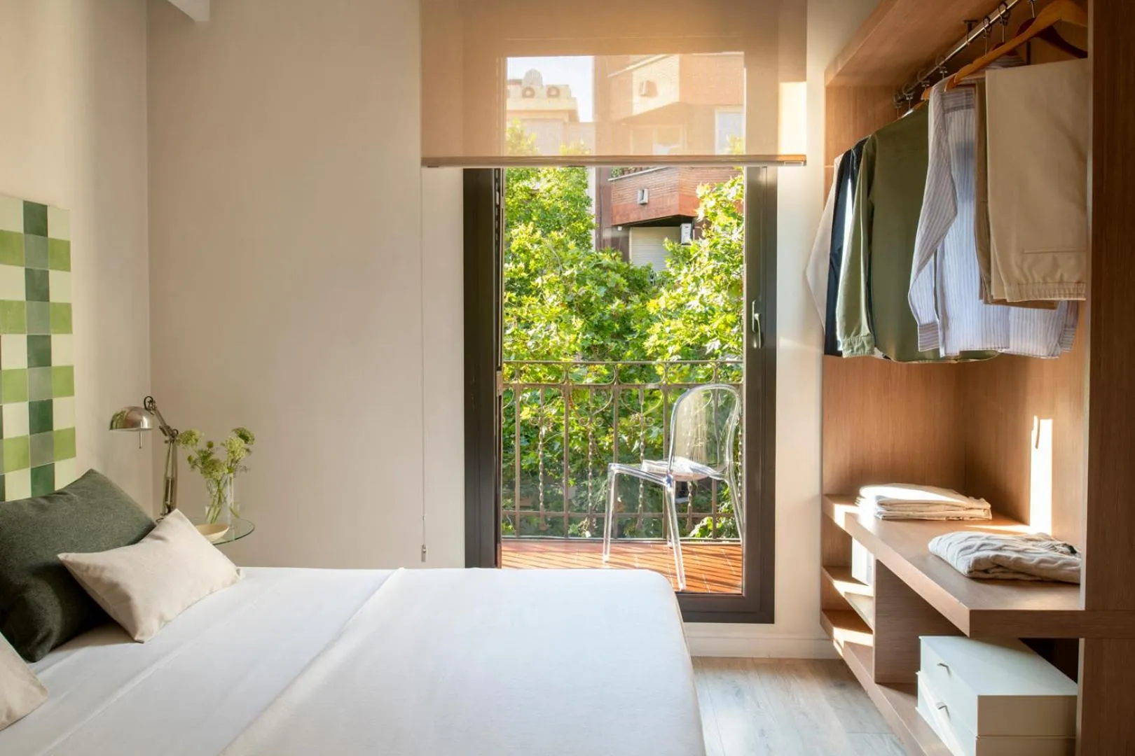 Bed in Eric Vökel Boutique Apartments - Sagrada Familia Suites