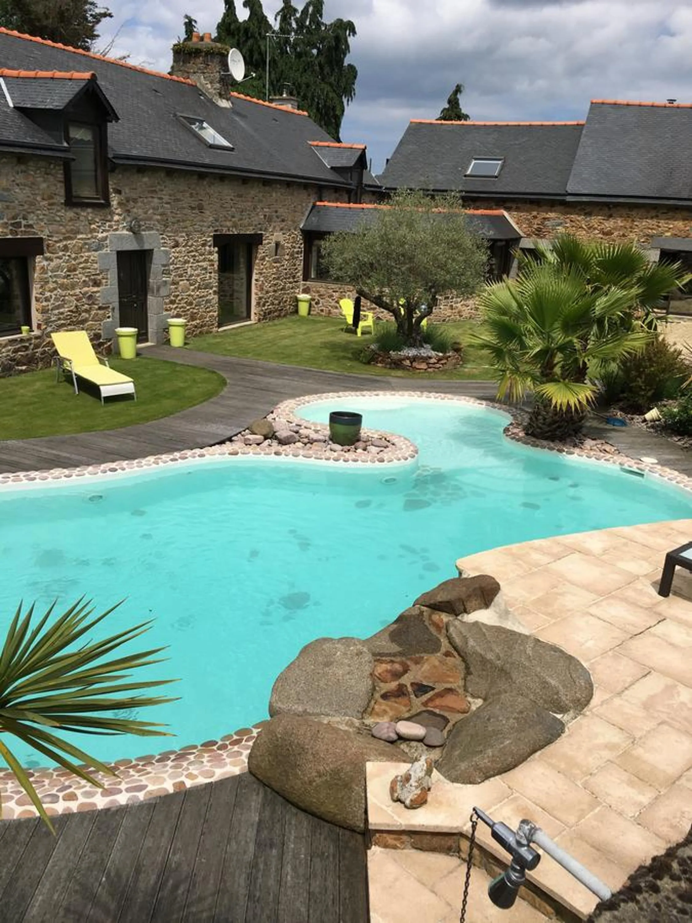 Pool view in Chambres D'Hotes L'Atipic