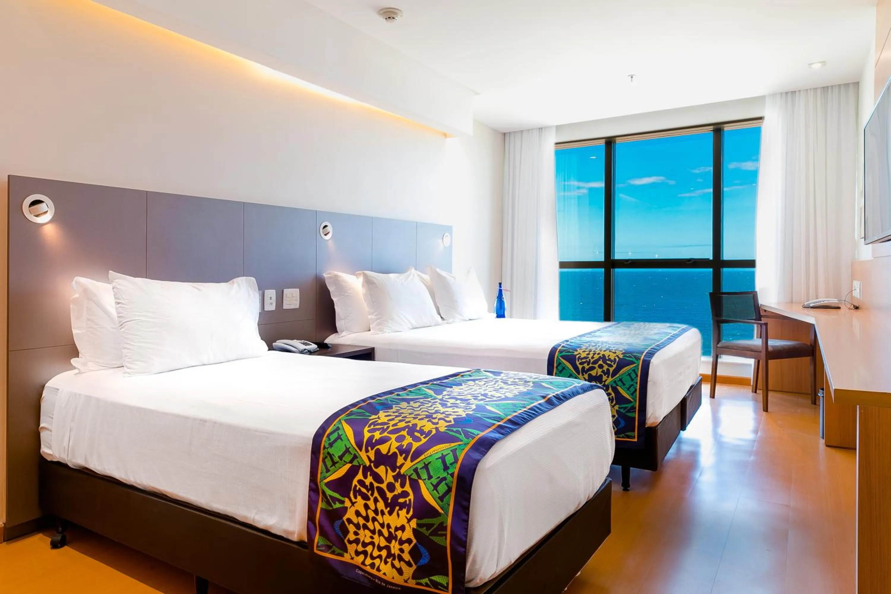 Bedroom, Bed in Arena Copacabana Hotel