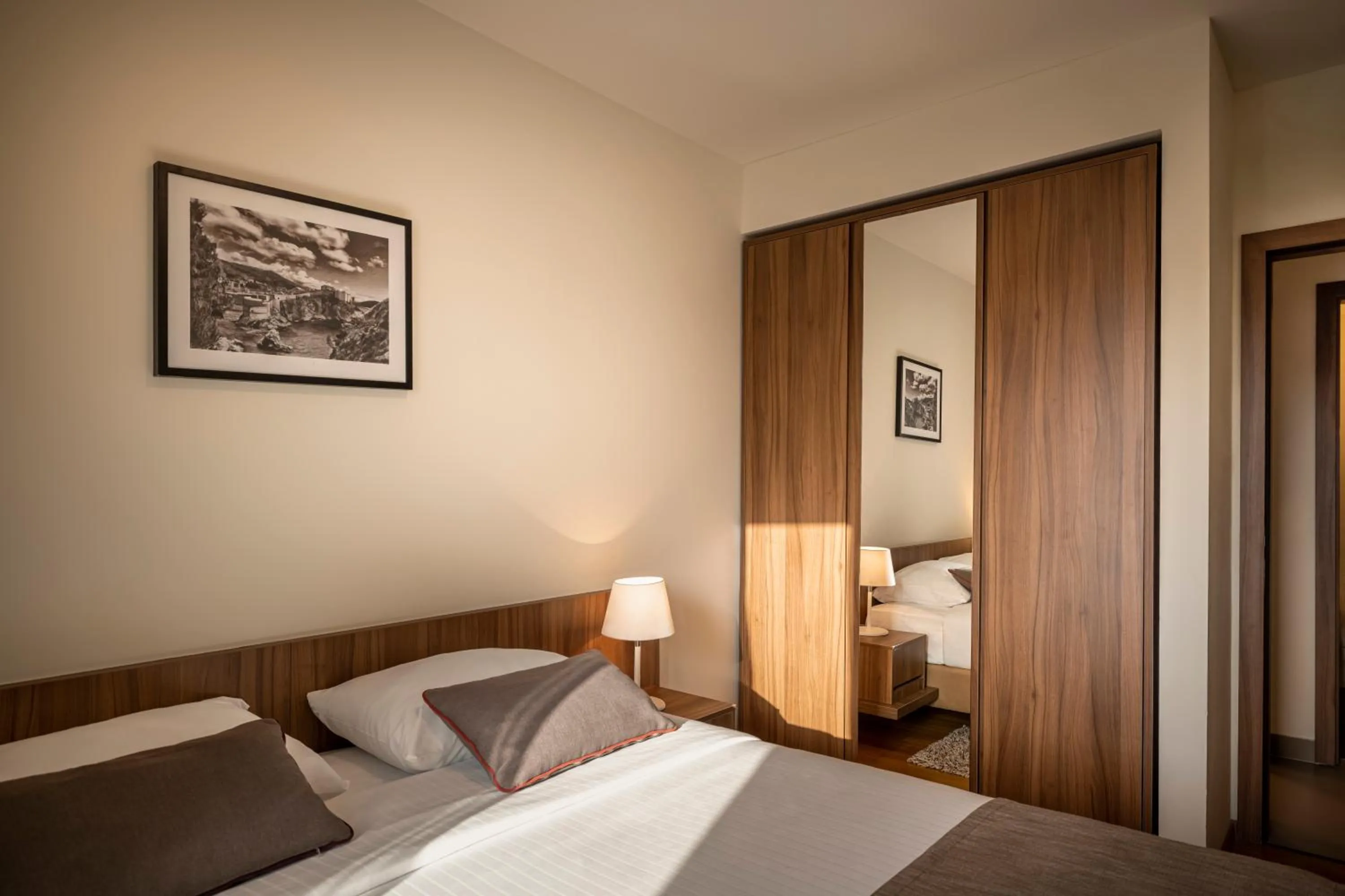 Bedroom, Bed in Maistra Select Srebreno Premium Apartments