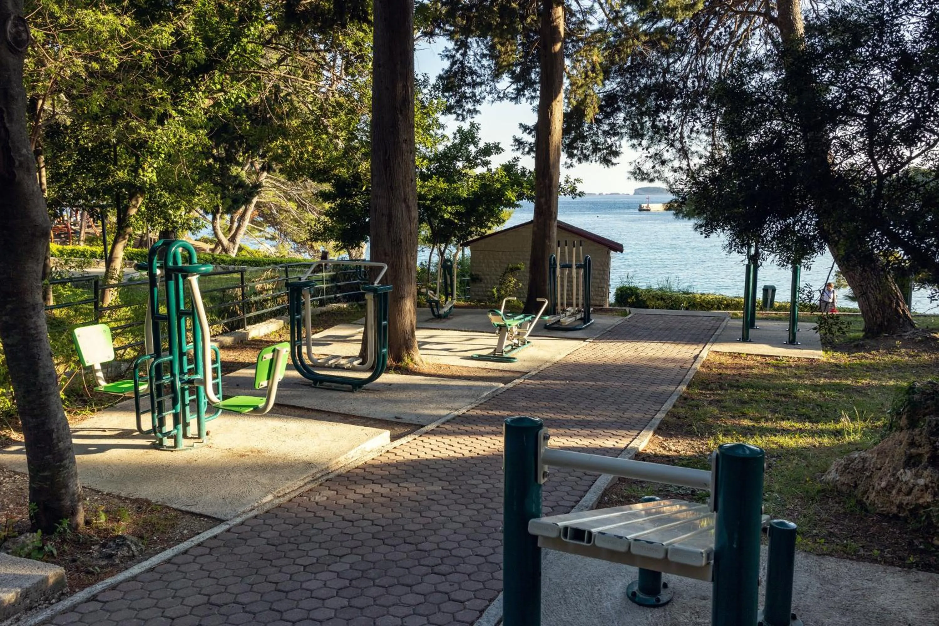 Fitness centre/facilities in Maistra Select Srebreno Premium Apartments