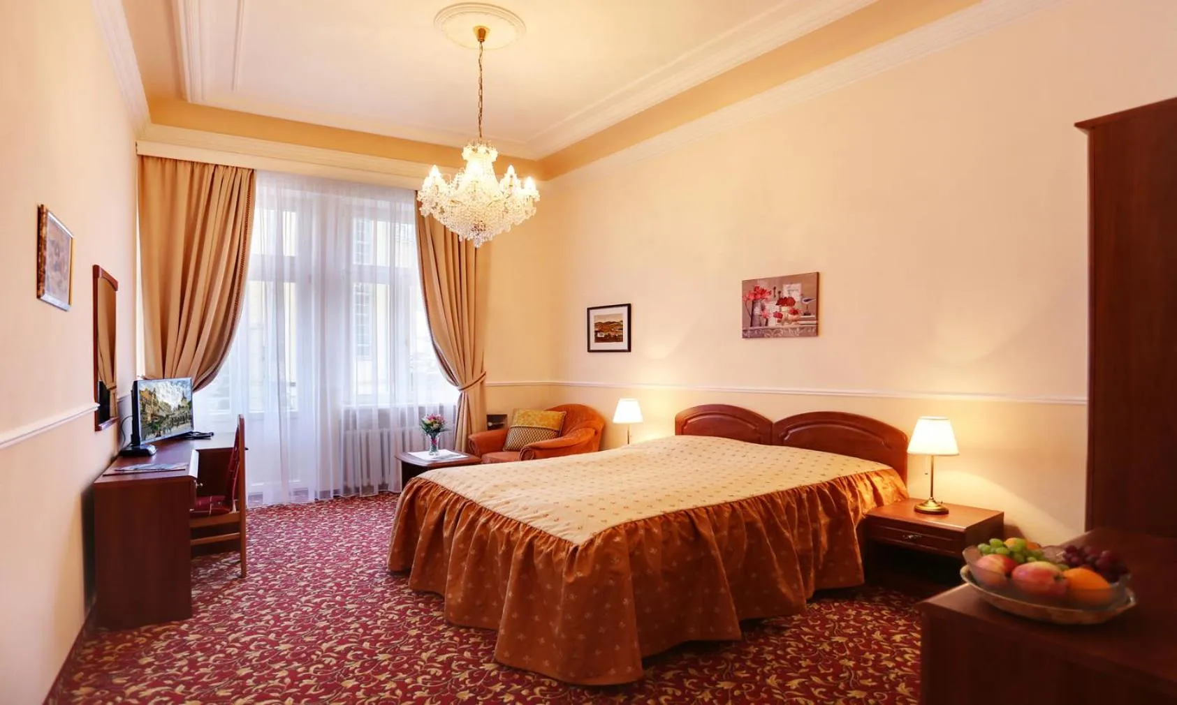 Twin Room with Bathroom - single occupancy in Spa Hotel Purkyně
