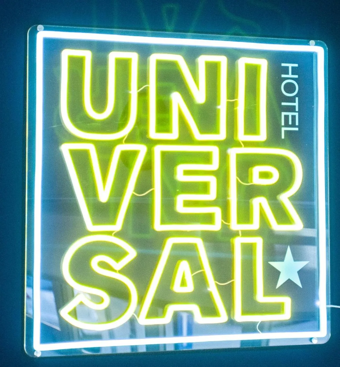 Lobby or reception in Hotel Universal Murcia