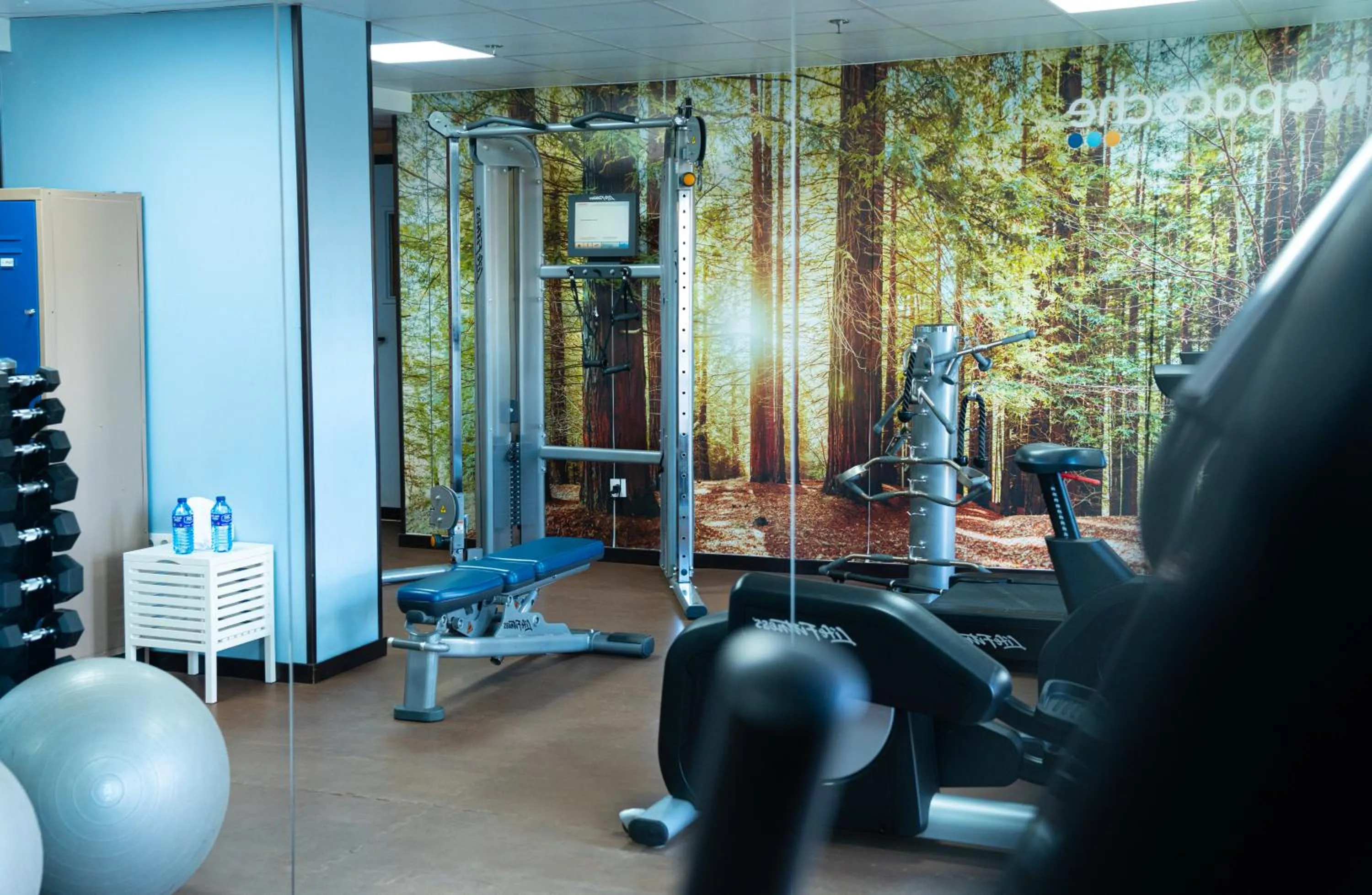 Fitness centre/facilities in Hotel Universal Murcia