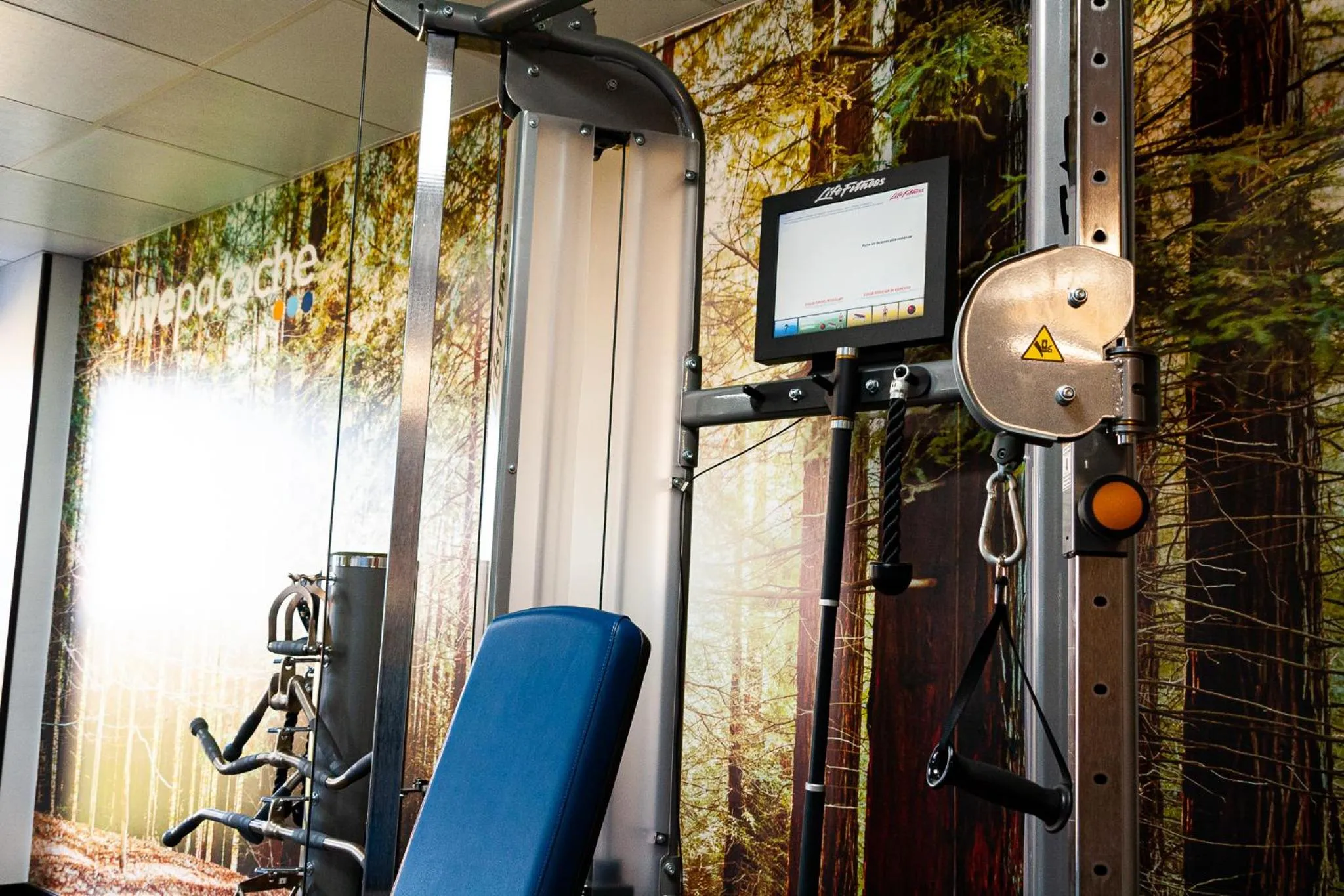 Fitness centre/facilities in Hotel Universal Murcia