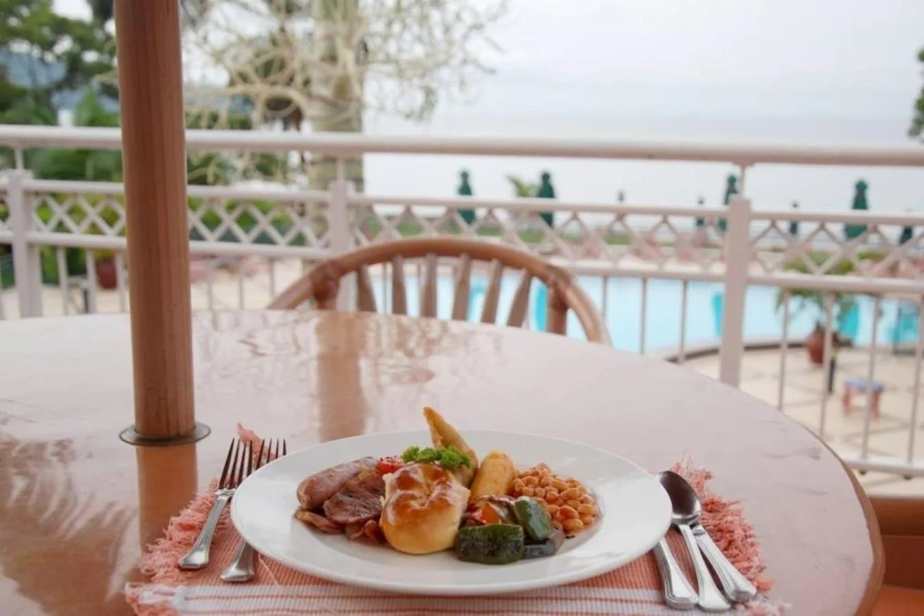 English/Irish breakfast in Lake Kivu Serena Hotel