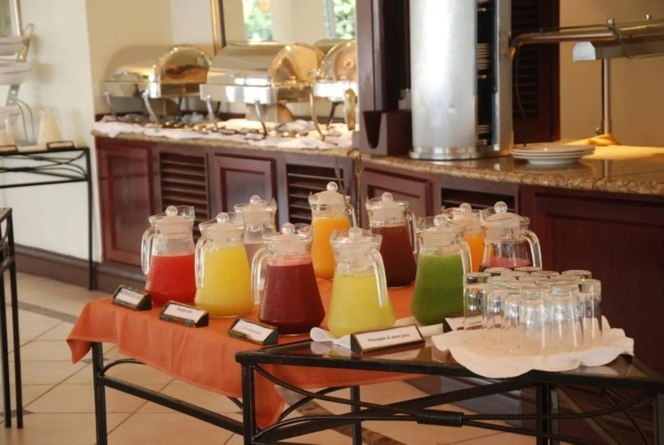 Drinks in Lake Kivu Serena Hotel