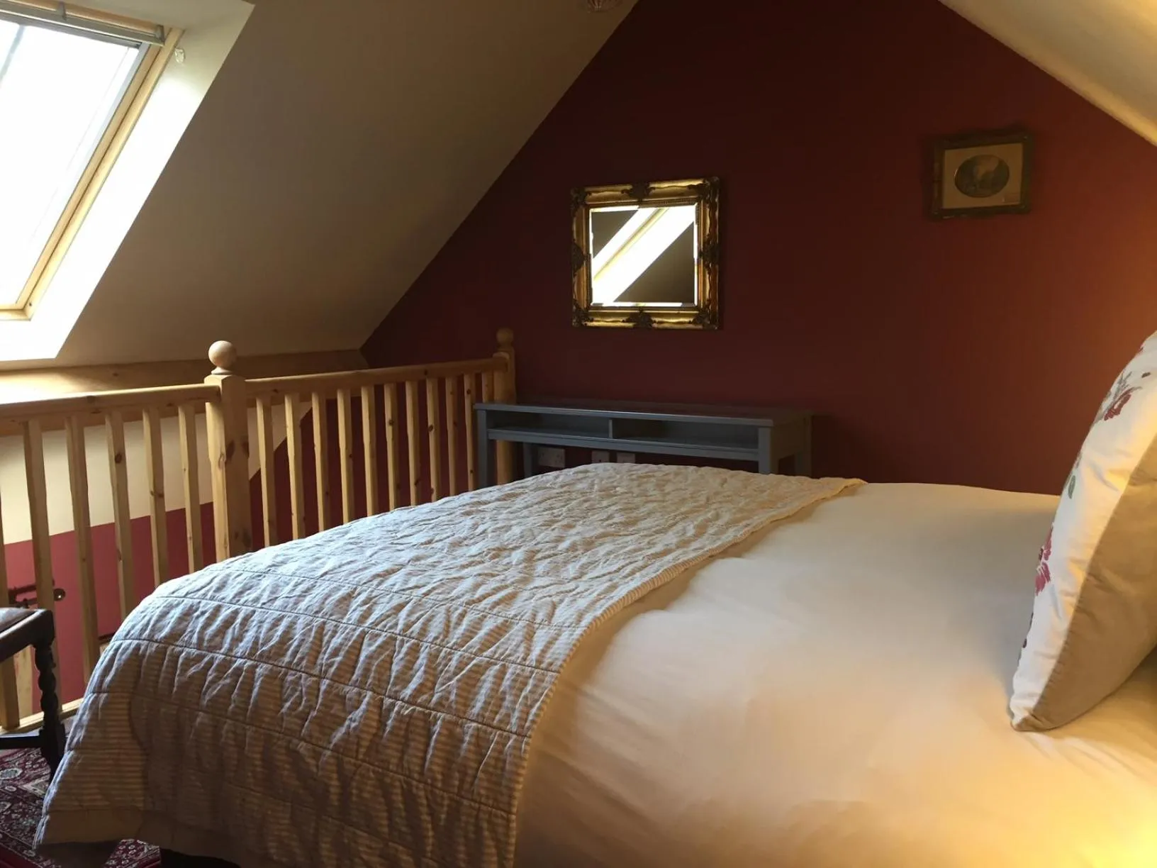 Bed in The Blackboys Inn