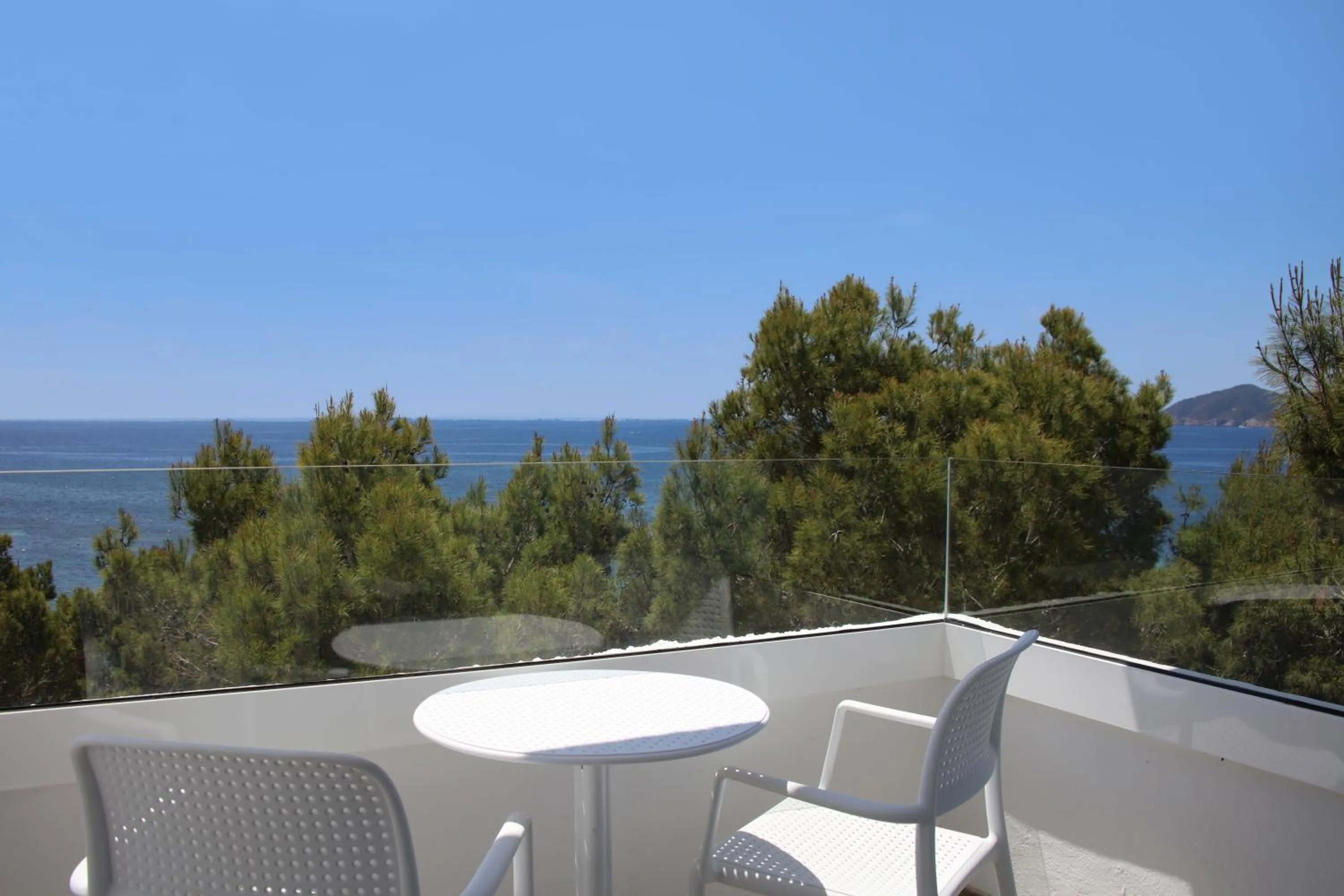 Balcony/Terrace in Iberostar Selection Santa Eulalia Adults-Only Ibiza