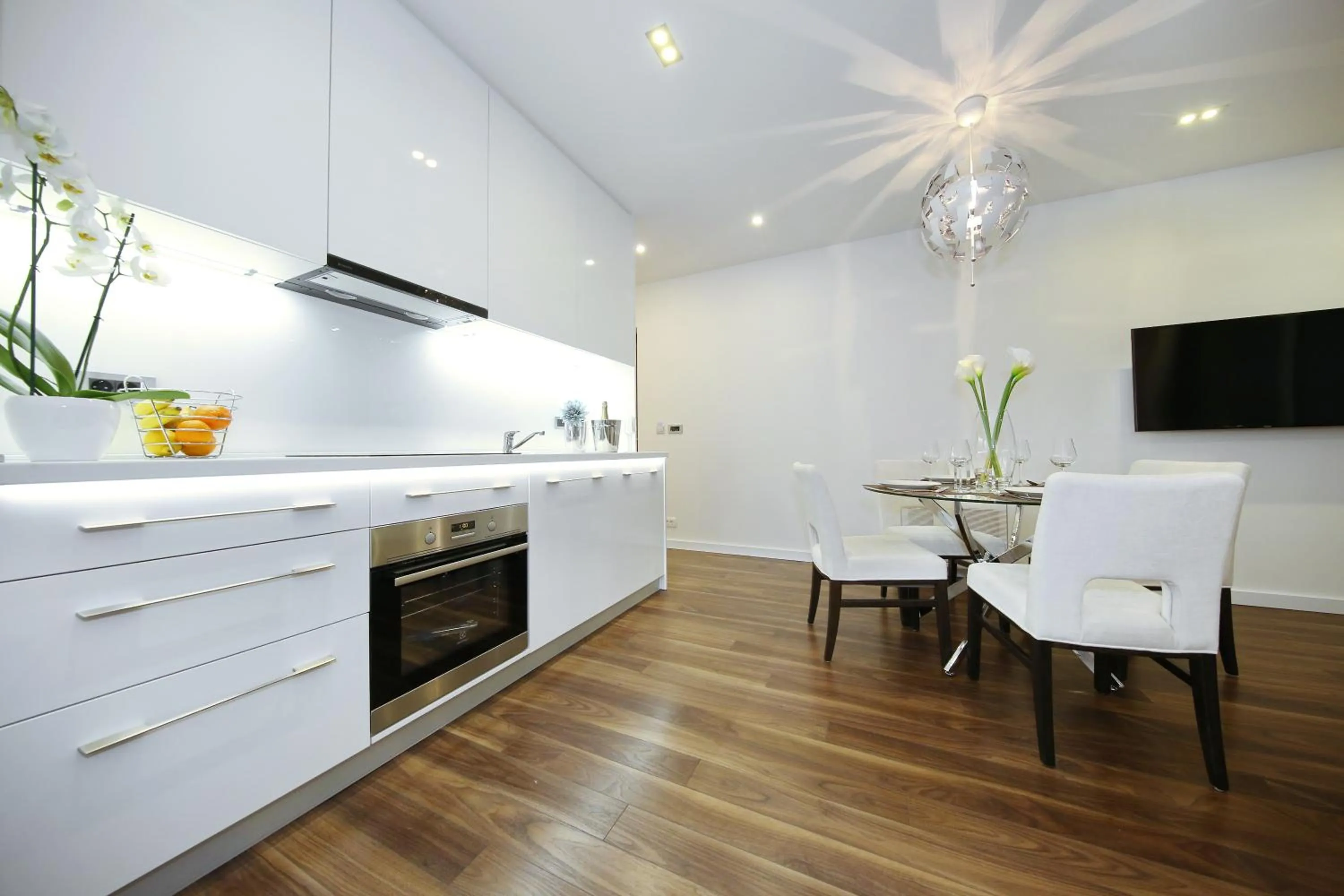 Kitchen or kitchenette in B&B Demar Residence & Dependance