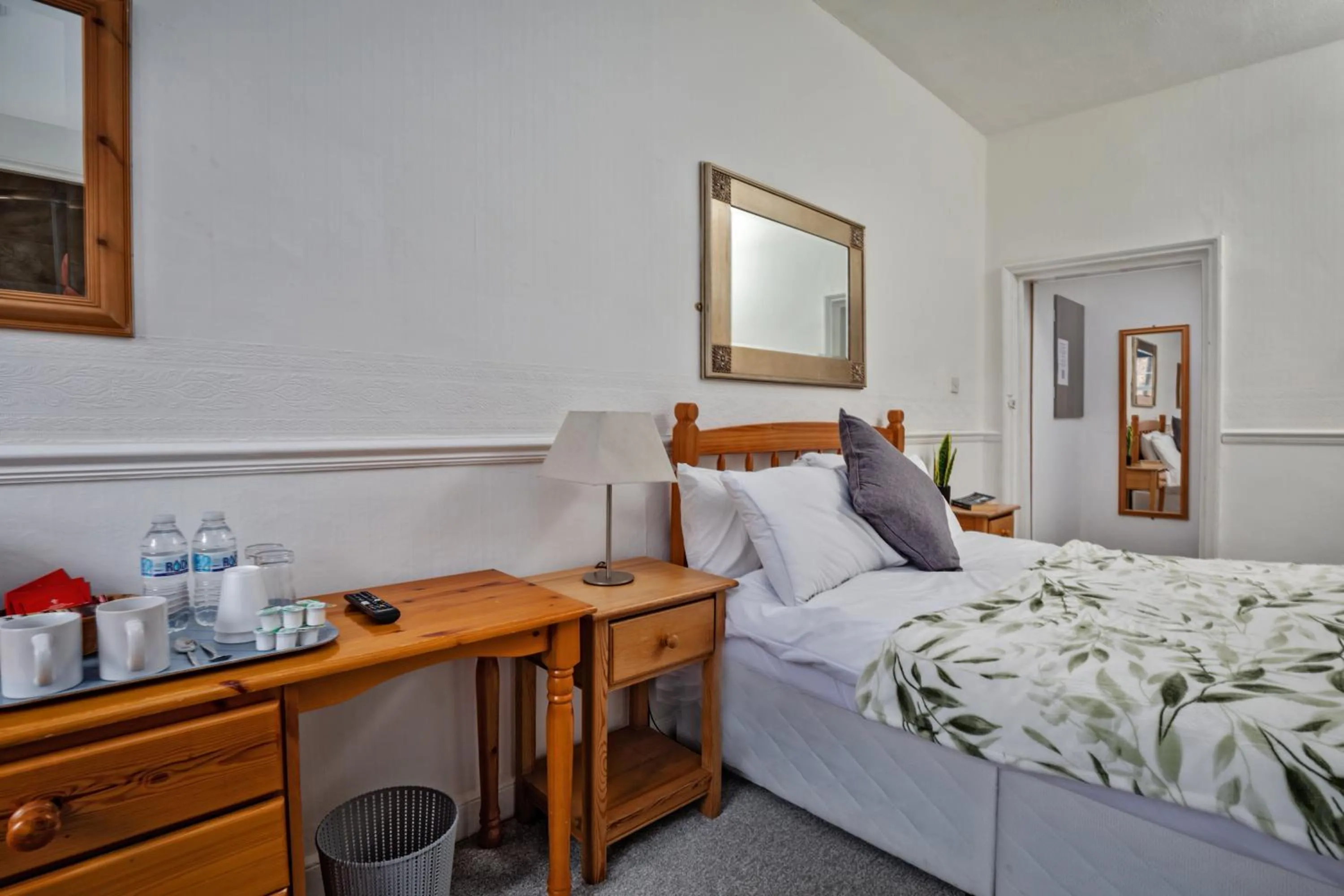 Bed in Serenity Guest House