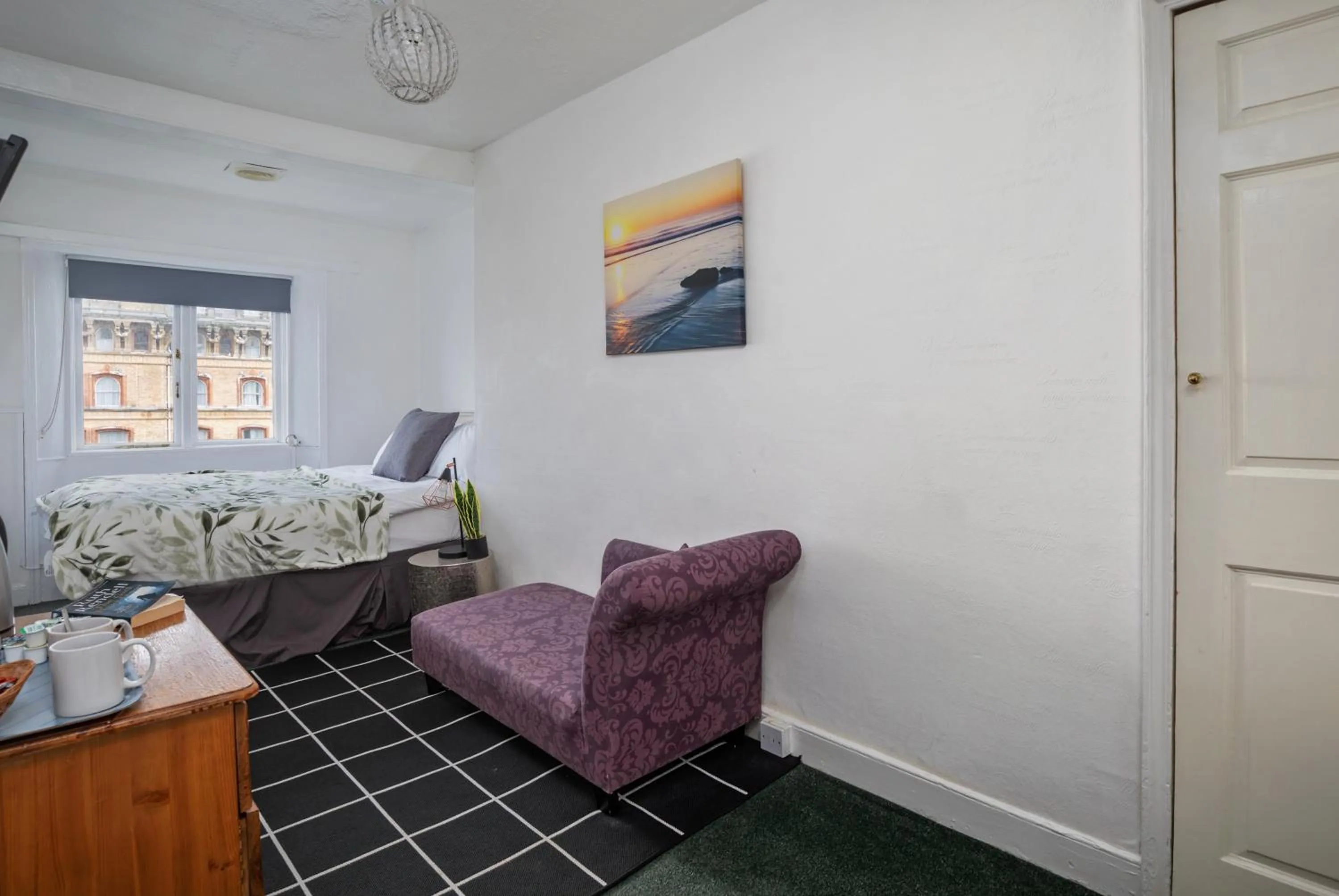 Bed in Serenity Guest House