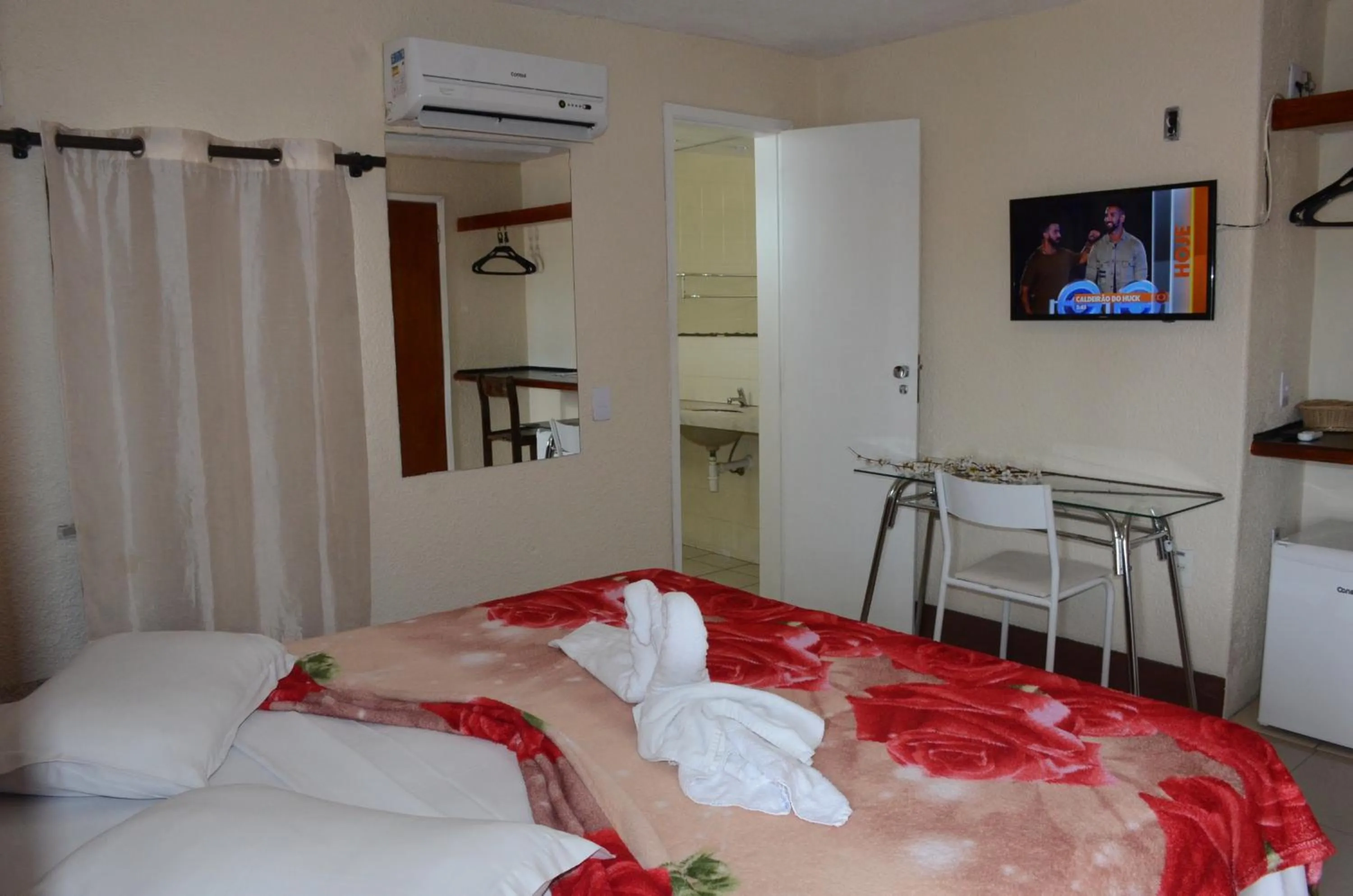 Bed in Ara Mar Praia Hotel