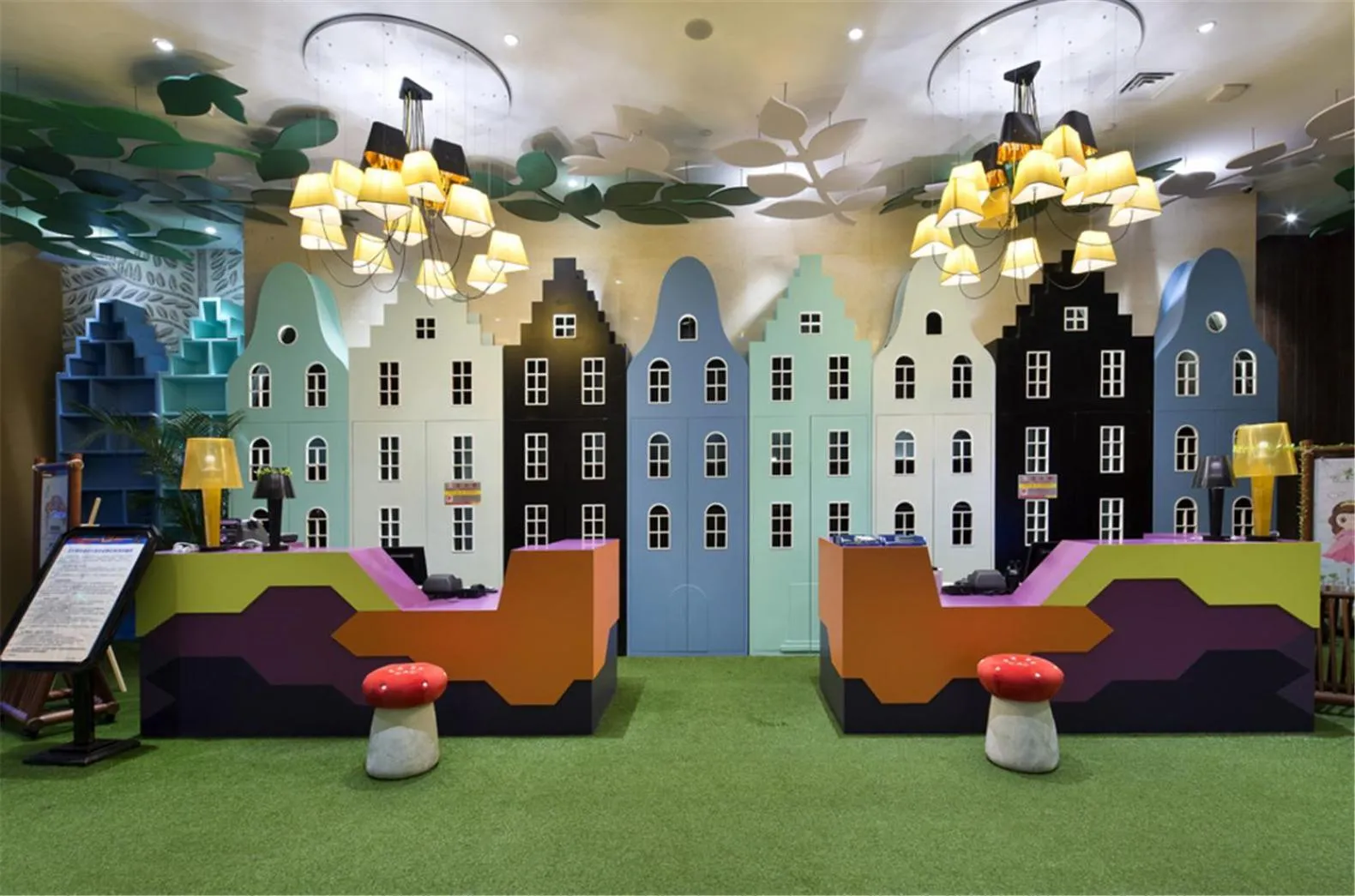 Lobby or reception in Mangrove Tree Resort World Sanya Bay -Elader Palm Tower