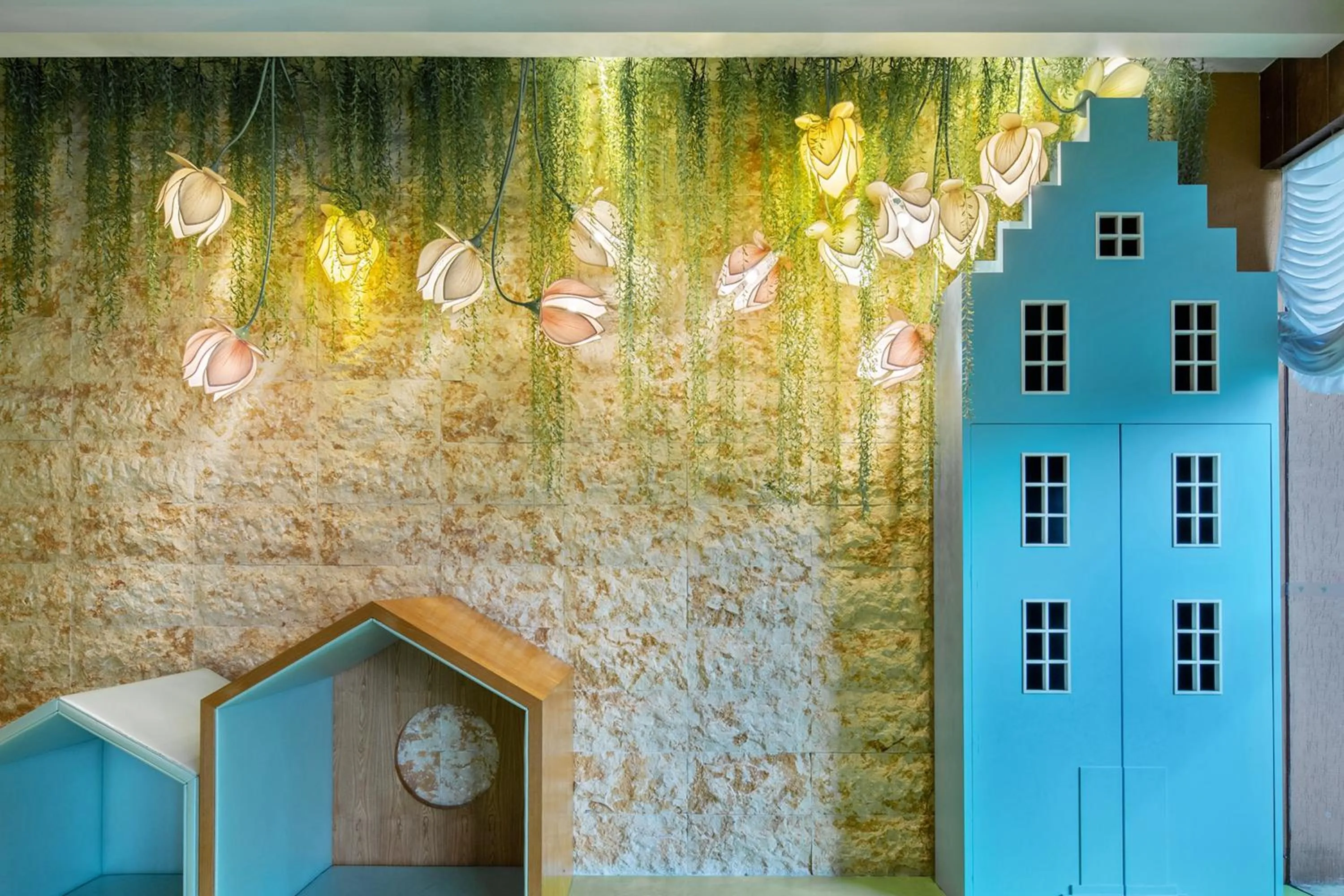 Lobby or reception in Mangrove Tree Resort World Sanya Bay -Elader Palm Tower