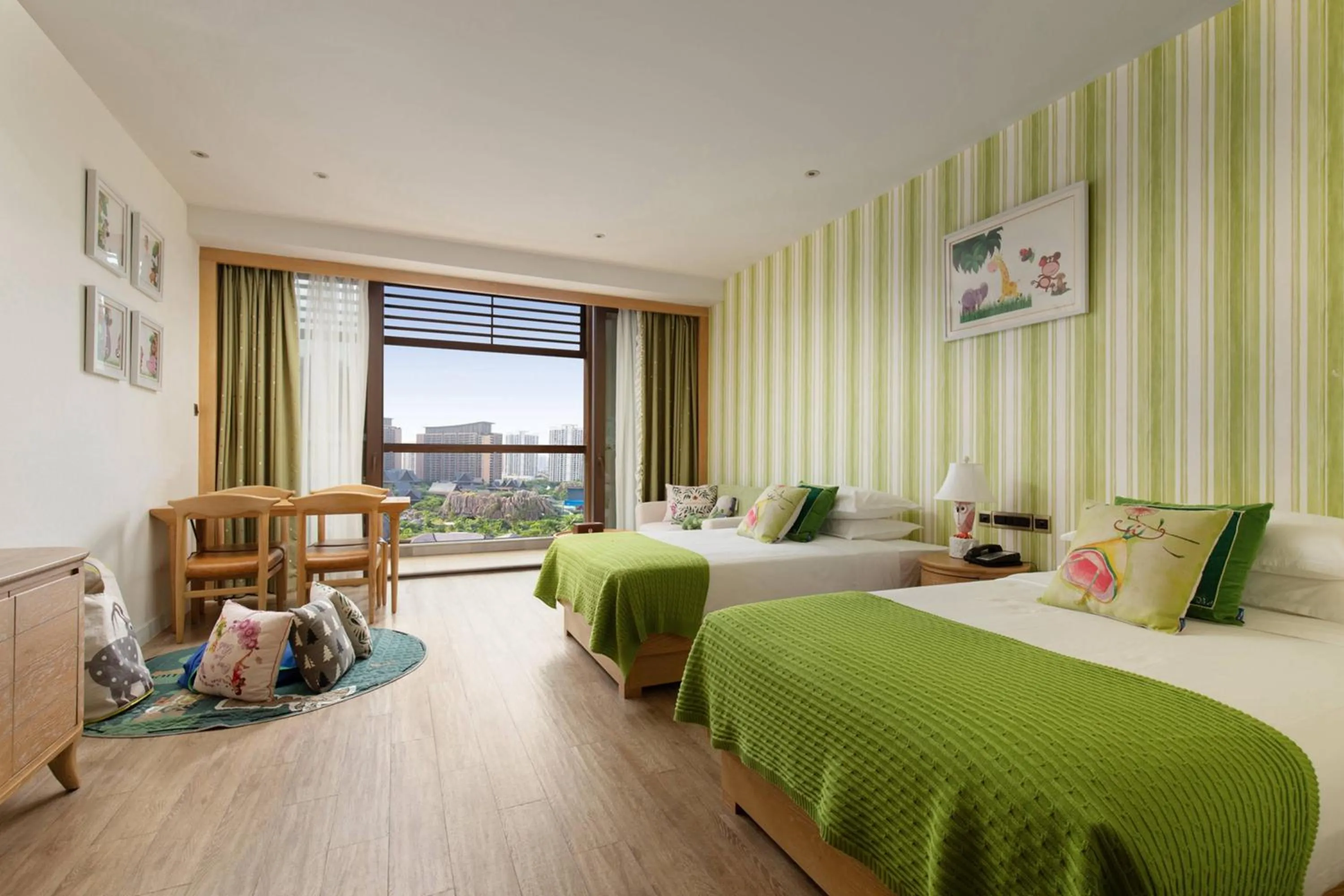 Bedroom, Bed in Mangrove Tree Resort World Sanya Bay -Elader Palm Tower