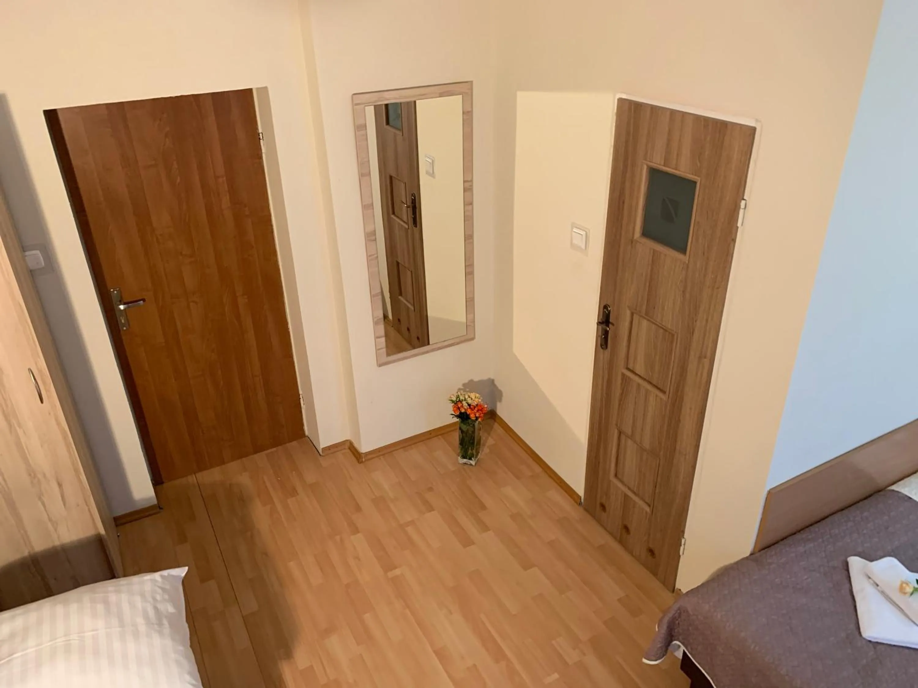 Living room, Bed in OW Meduza i Biala Mewa