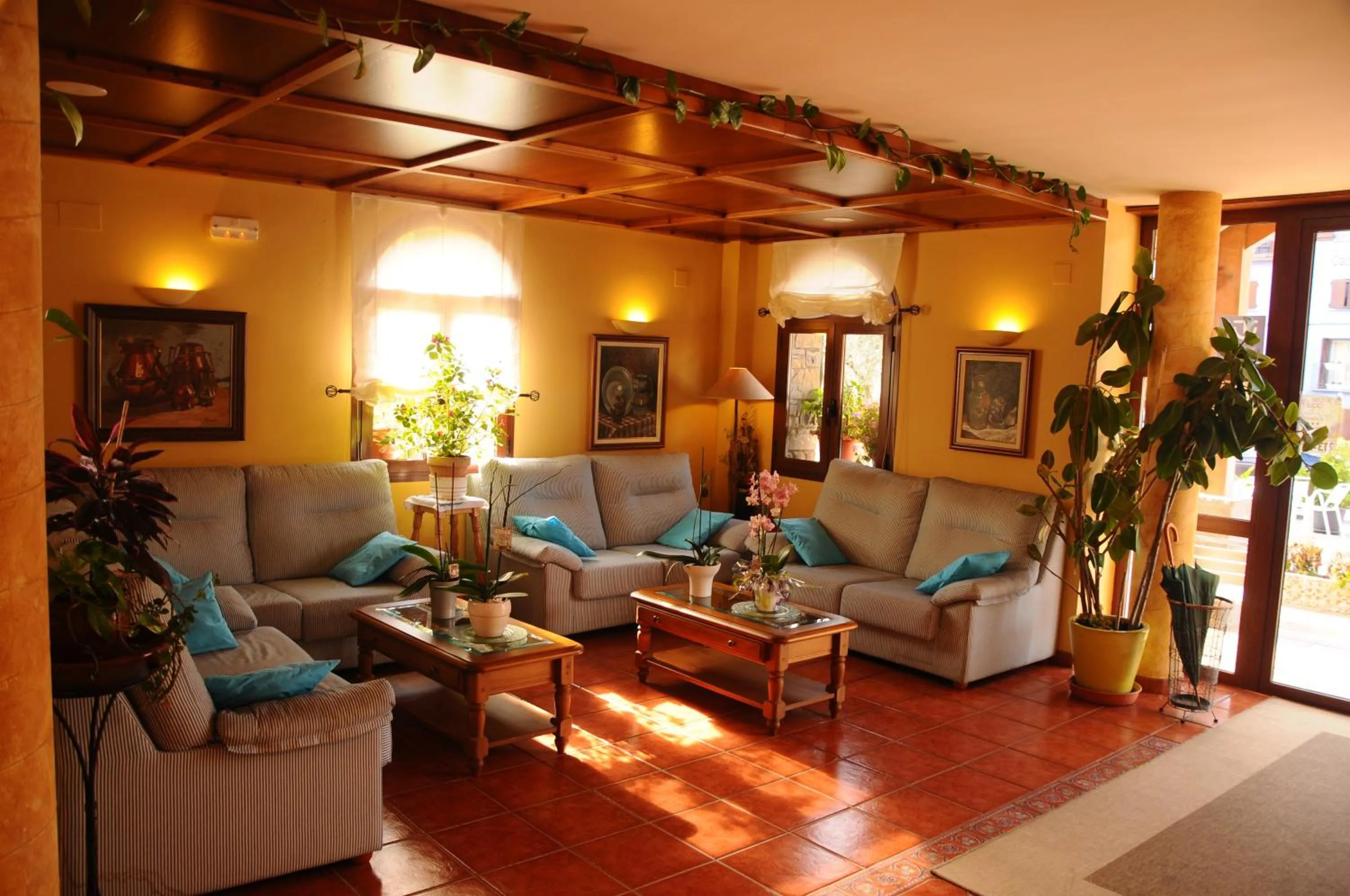 Lobby or reception in Hotel Arnal