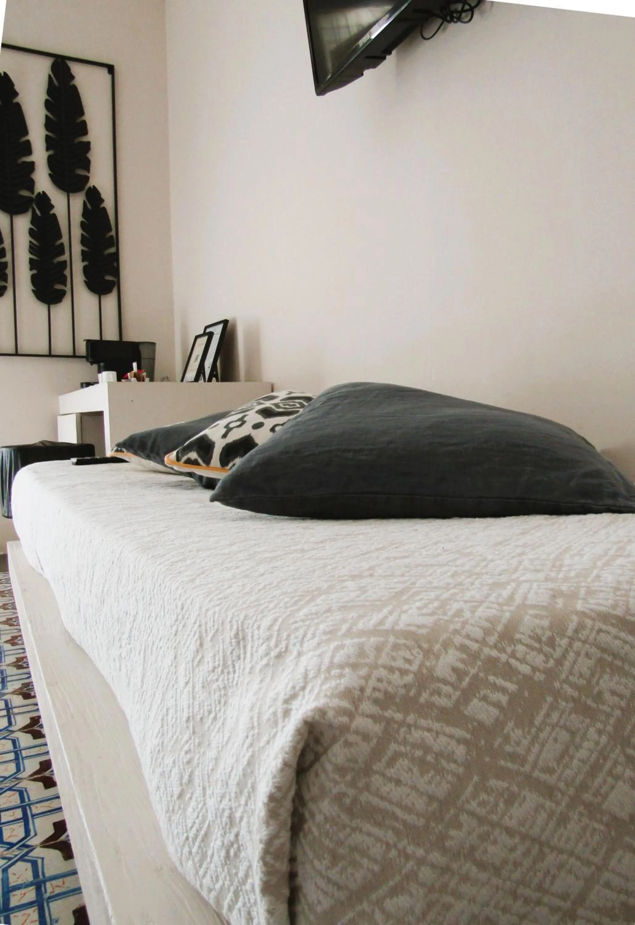 Bed in Palazzo Conti Camere & Suites