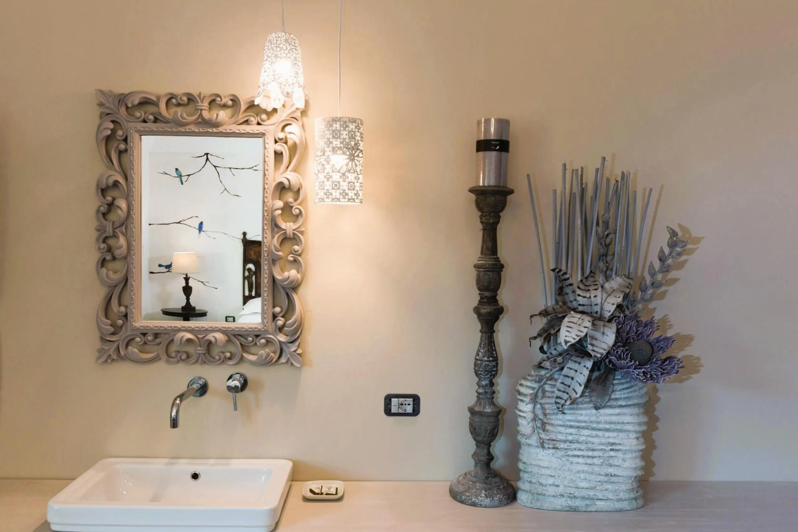 Bathroom in Palazzo Conti Camere & Suites