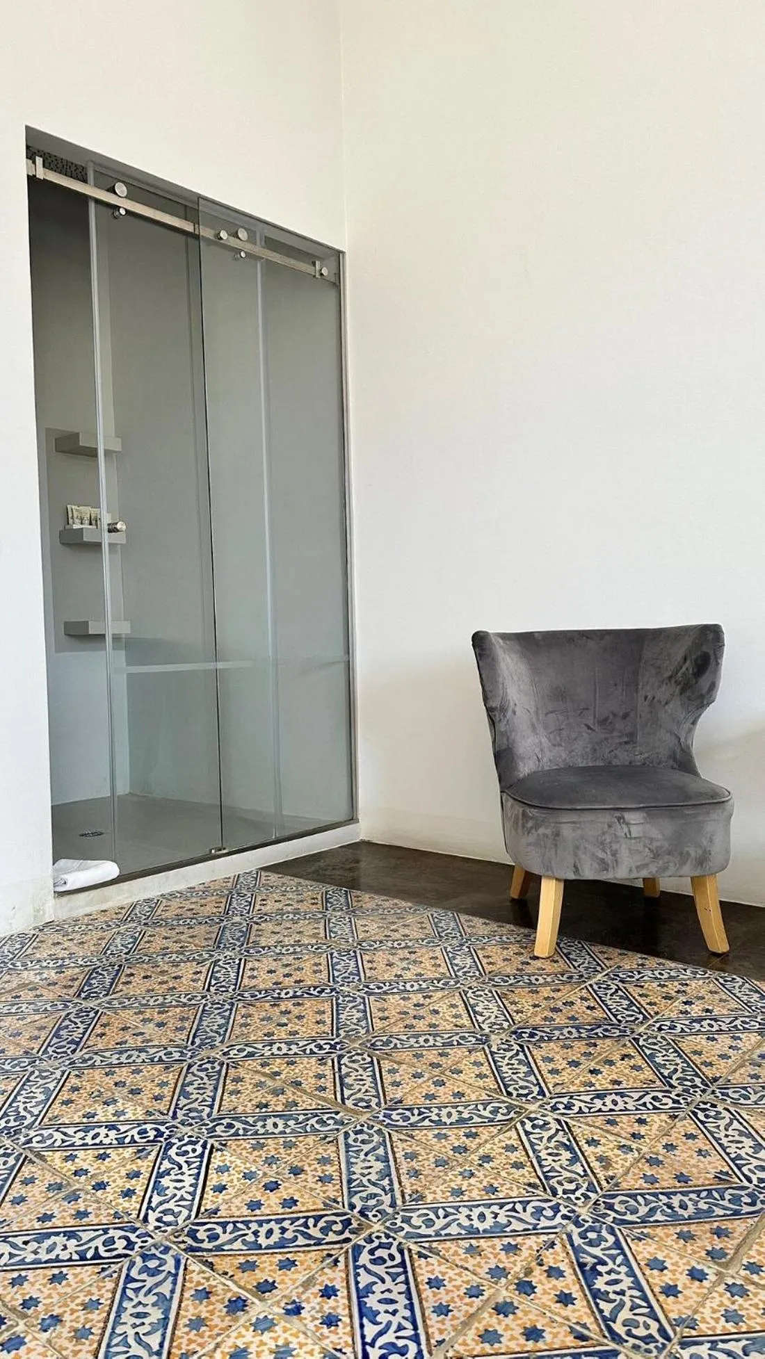 Shower in Palazzo Conti Camere & Suites