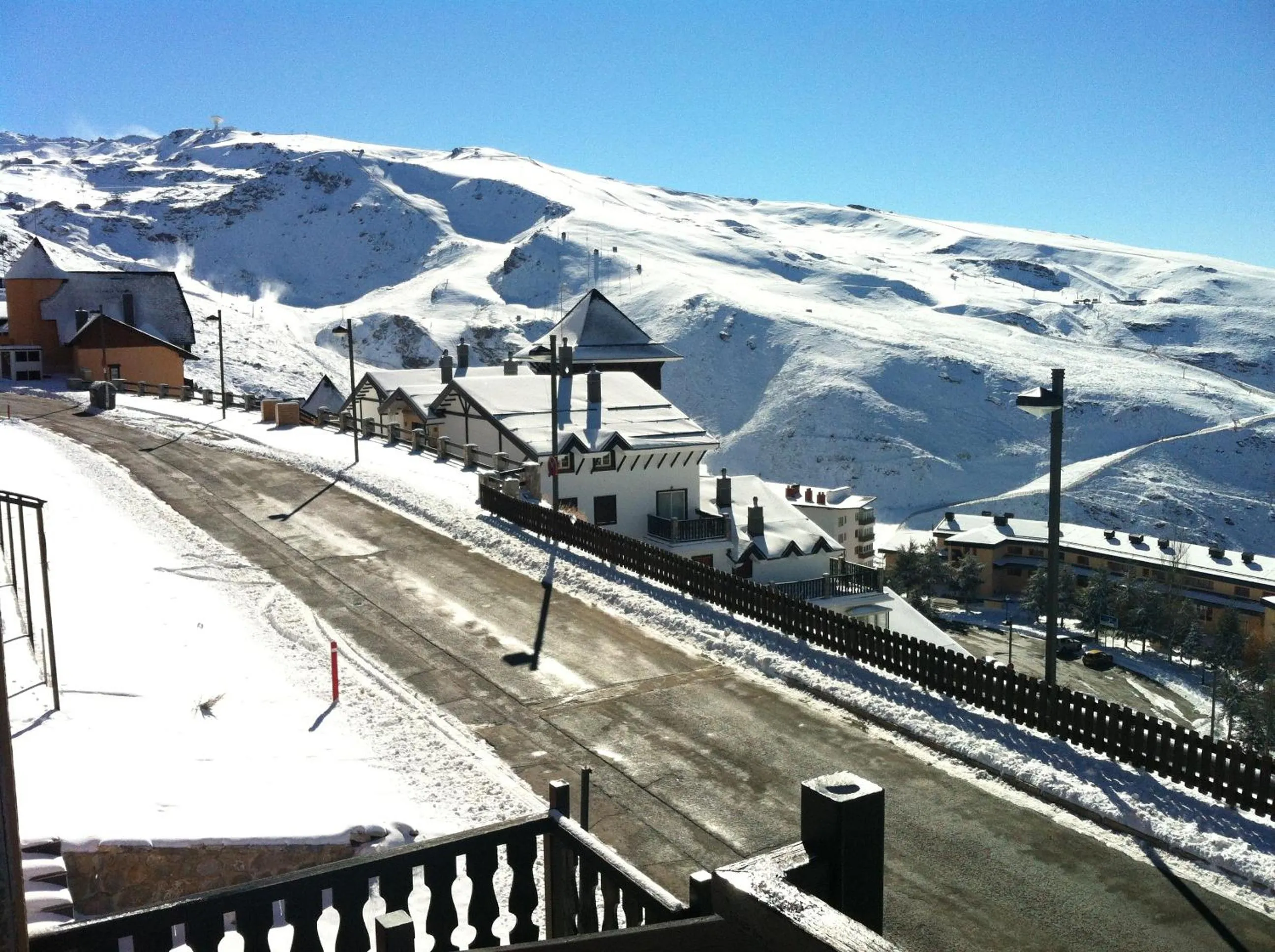 Winter in Apartamentos Montreal